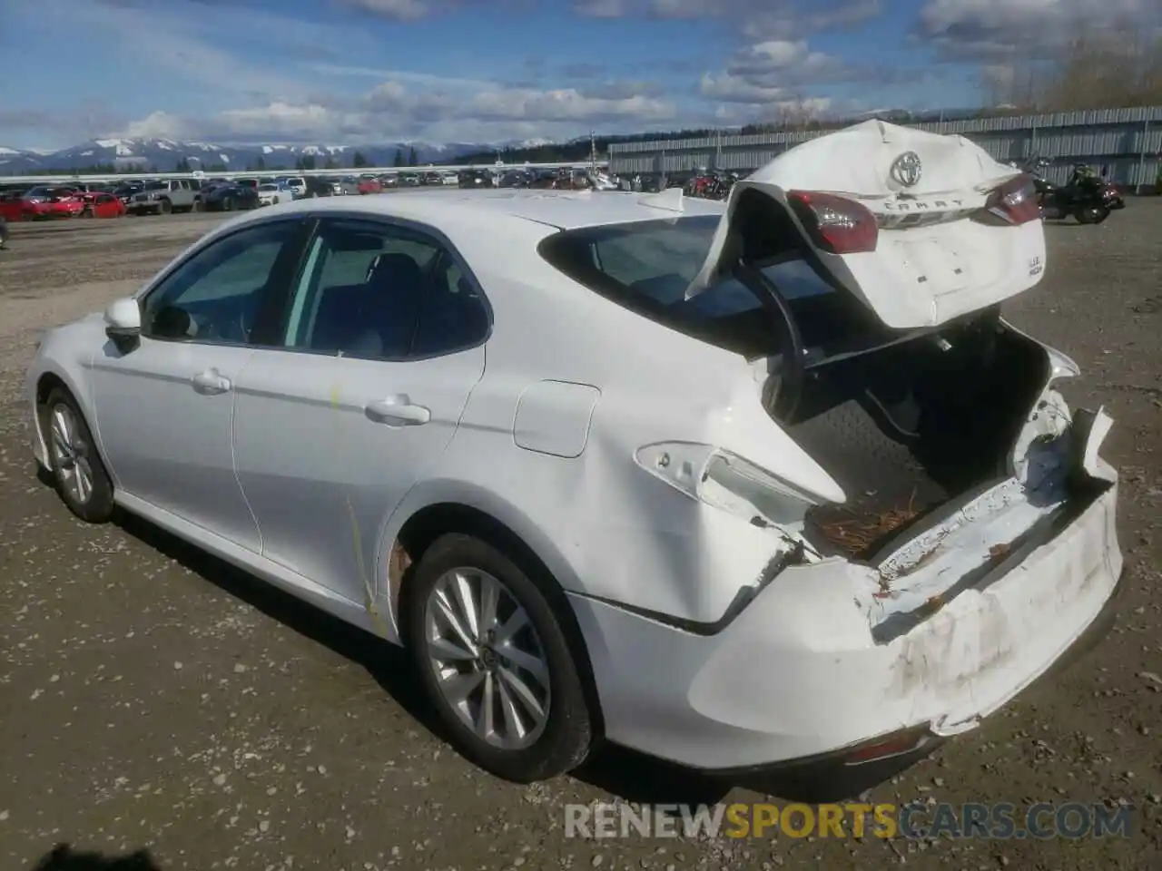 2 Photograph of a damaged car 4T1C11BK4MU033608 TOYOTA CAMRY 2021