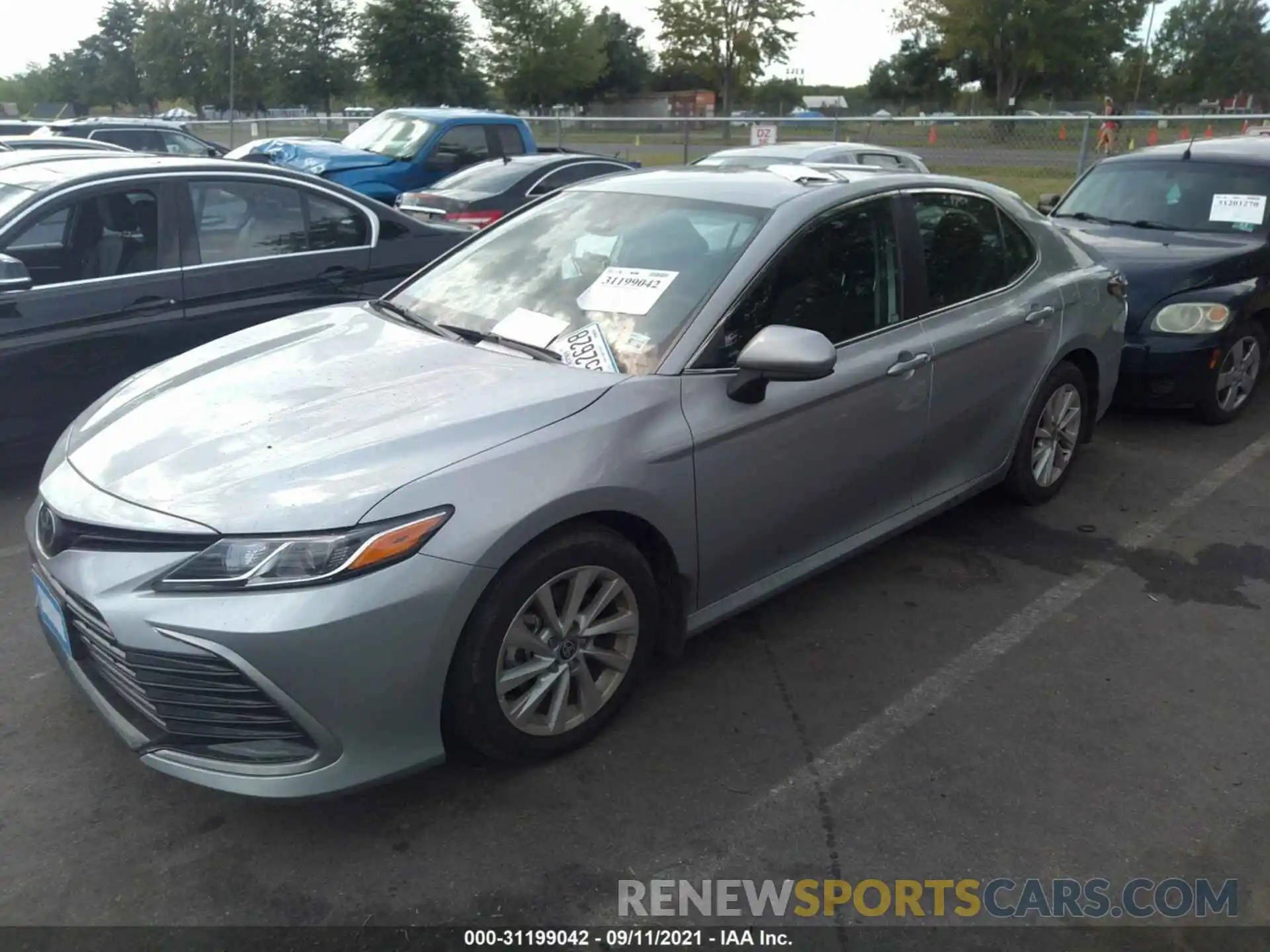 2 Photograph of a damaged car 4T1C11BK4MU035813 TOYOTA CAMRY 2021