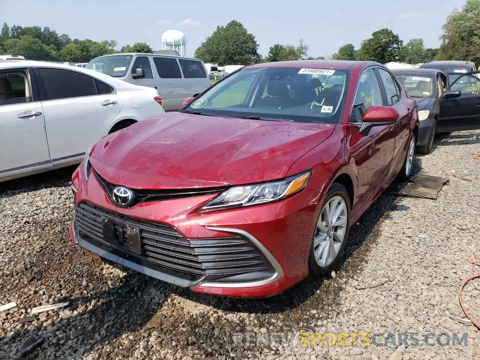 2 Photograph of a damaged car 4T1C11BK4MU036461 TOYOTA CAMRY 2021