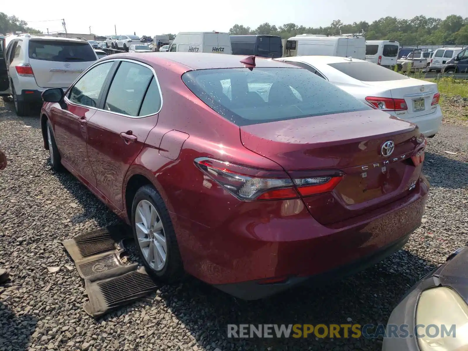 3 Photograph of a damaged car 4T1C11BK4MU036461 TOYOTA CAMRY 2021