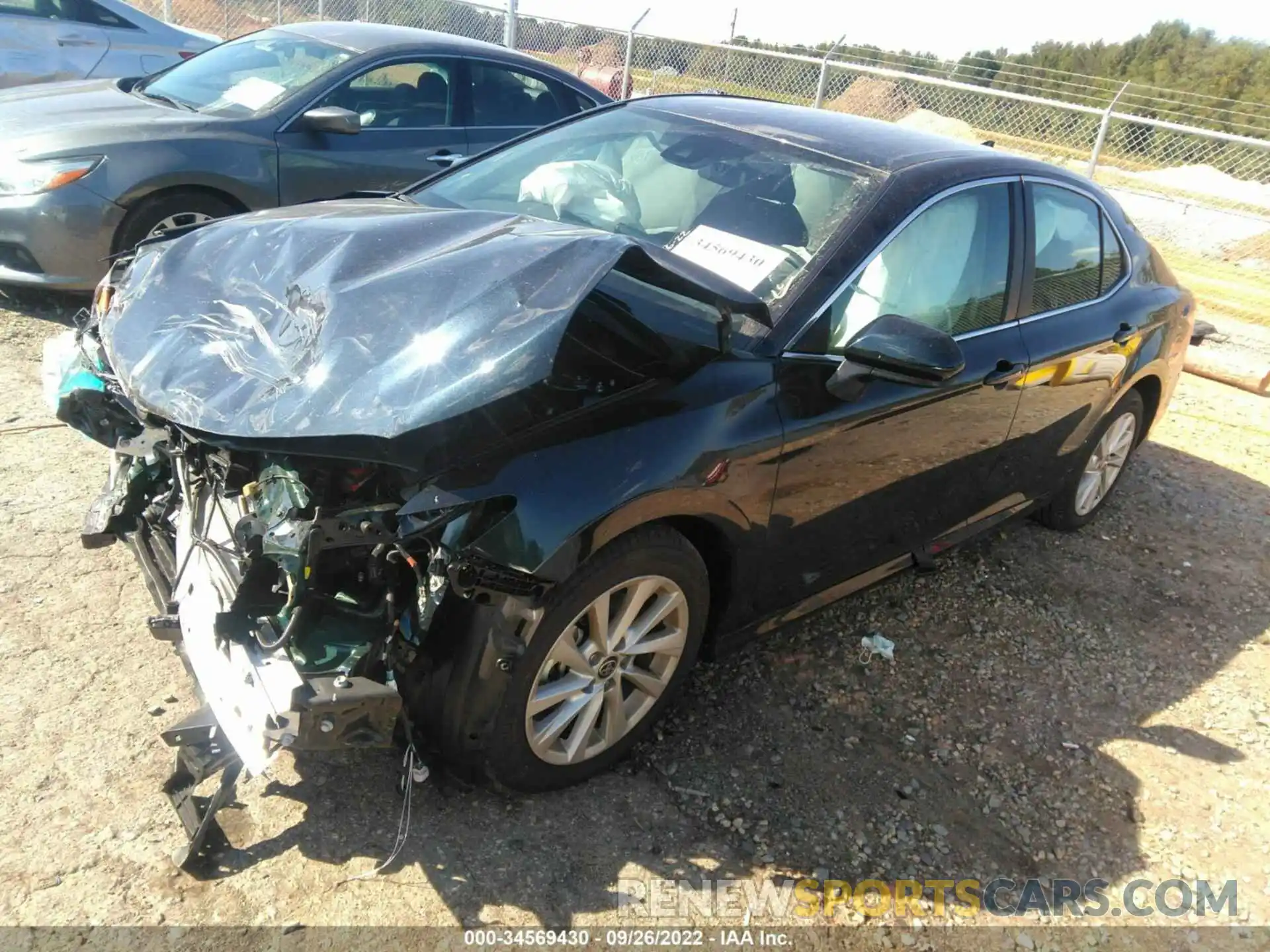 2 Photograph of a damaged car 4T1C11BK4MU038226 TOYOTA CAMRY 2021