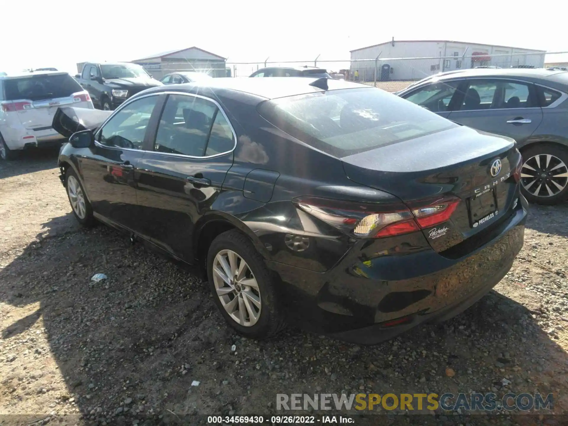 3 Photograph of a damaged car 4T1C11BK4MU038226 TOYOTA CAMRY 2021