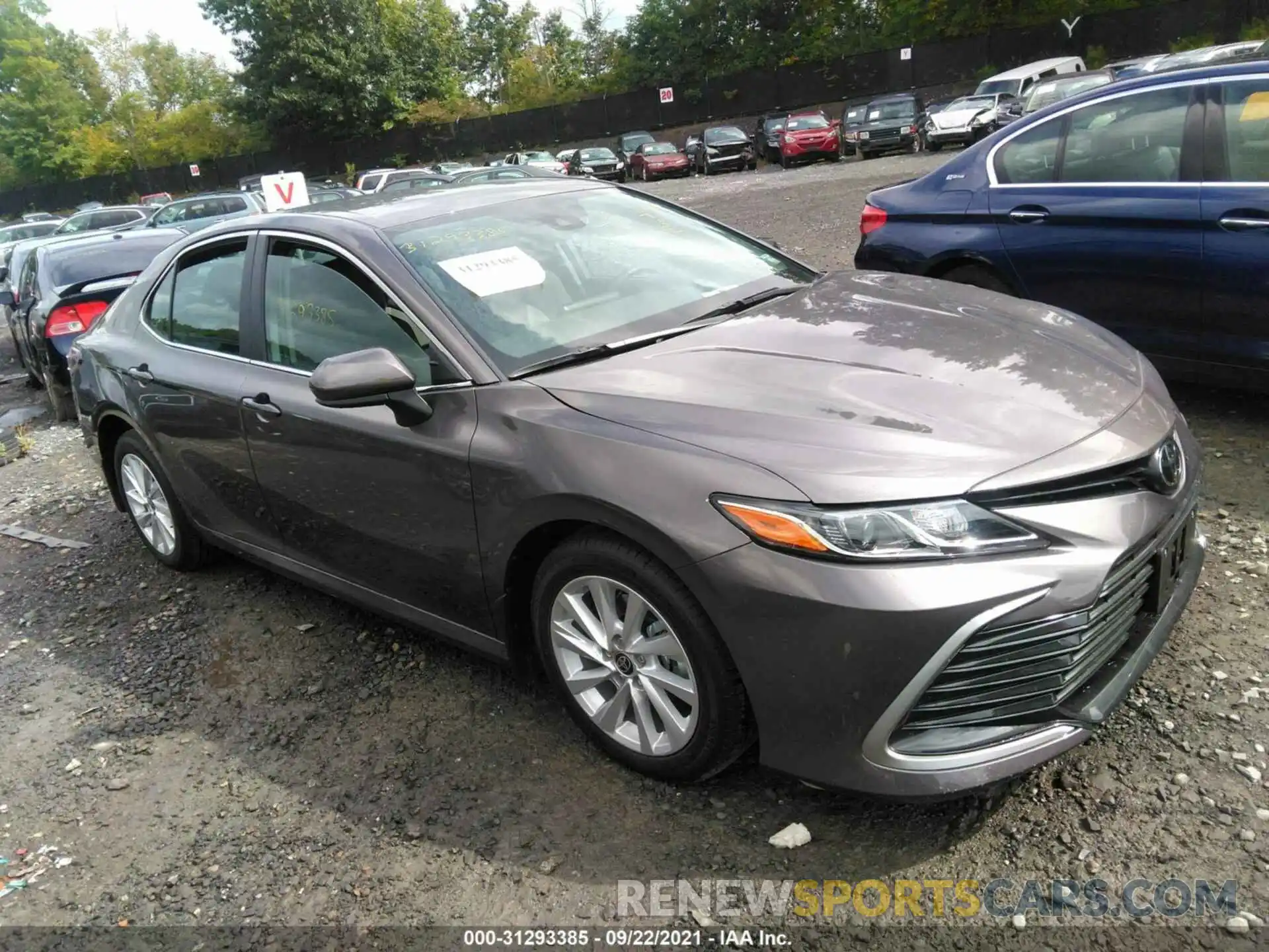 1 Photograph of a damaged car 4T1C11BK4MU040316 TOYOTA CAMRY 2021