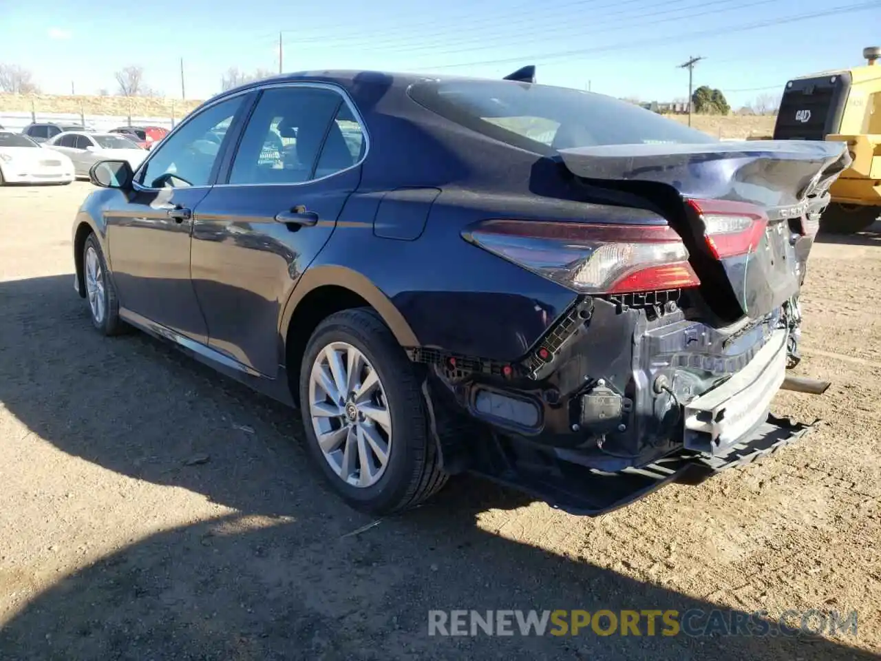 3 Photograph of a damaged car 4T1C11BK5MU023668 TOYOTA CAMRY 2021