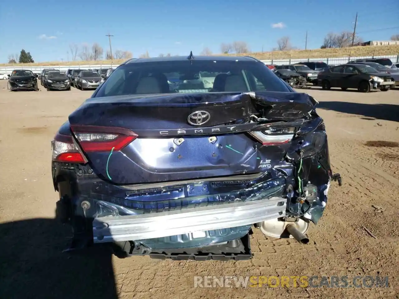 9 Photograph of a damaged car 4T1C11BK5MU023668 TOYOTA CAMRY 2021