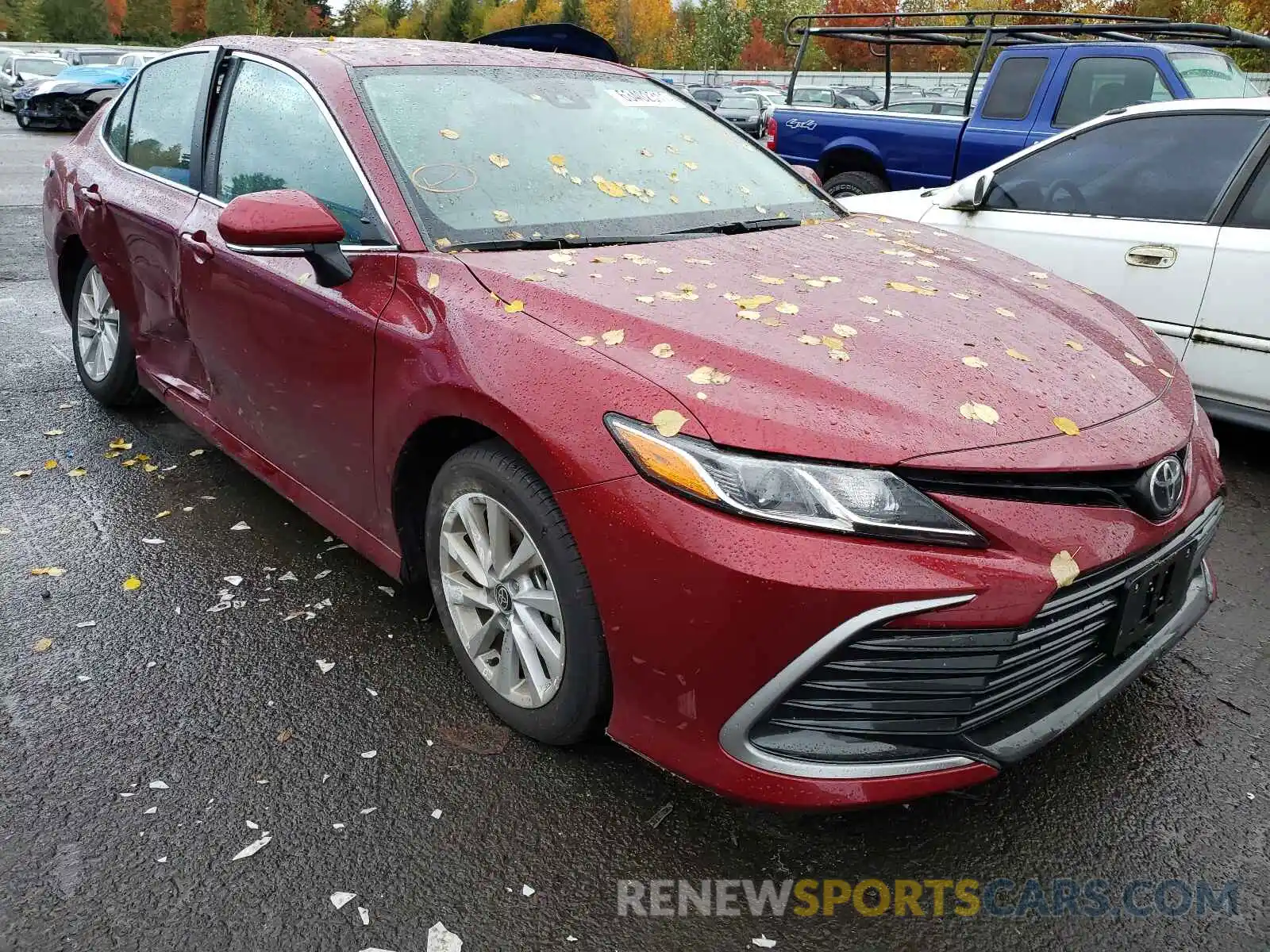 1 Photograph of a damaged car 4T1C11BK5MU042513 TOYOTA CAMRY 2021