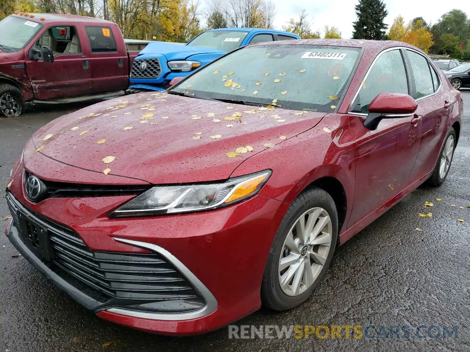 2 Photograph of a damaged car 4T1C11BK5MU042513 TOYOTA CAMRY 2021