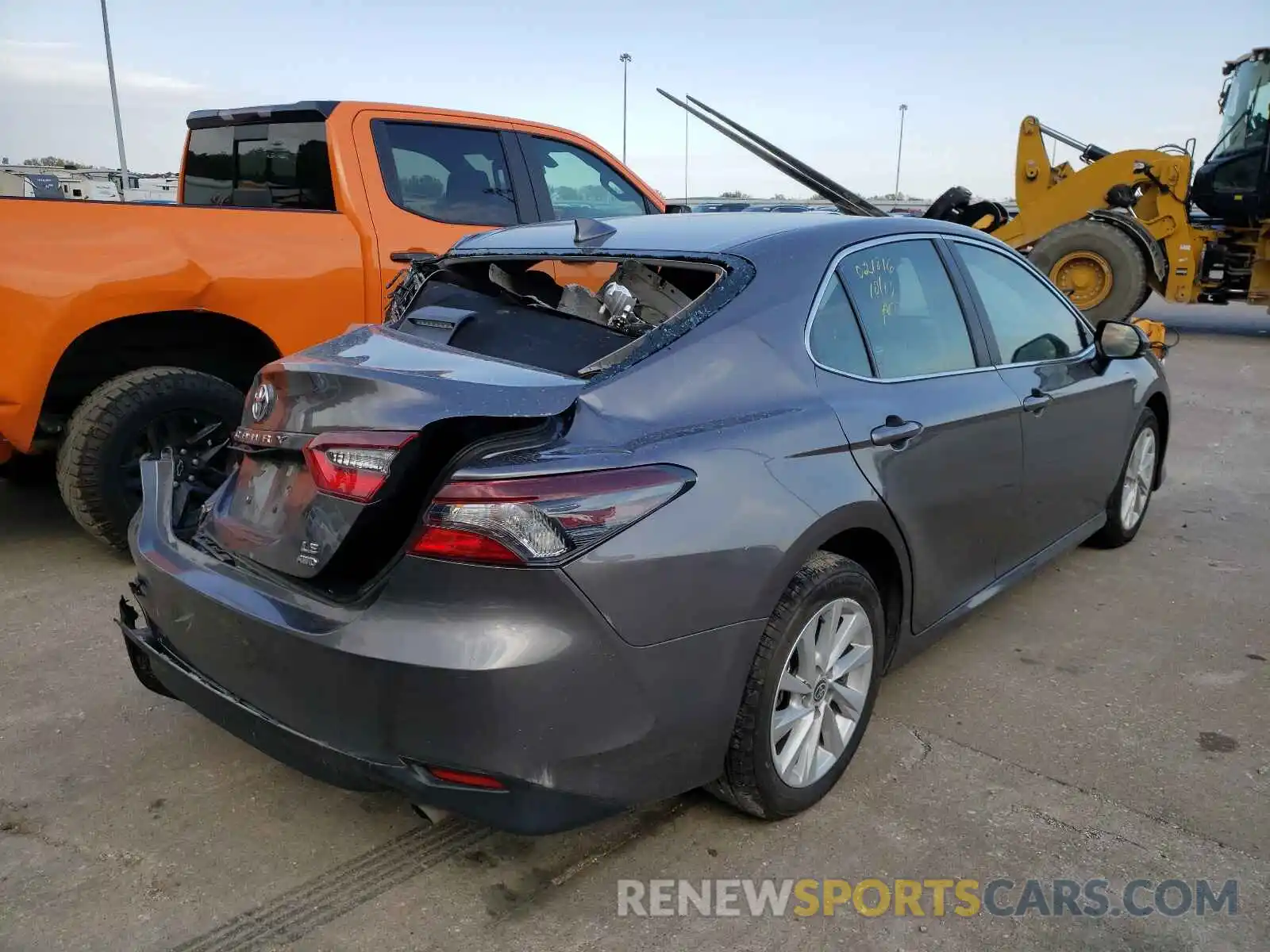 4 Photograph of a damaged car 4T1C11BK6MU021816 TOYOTA CAMRY 2021