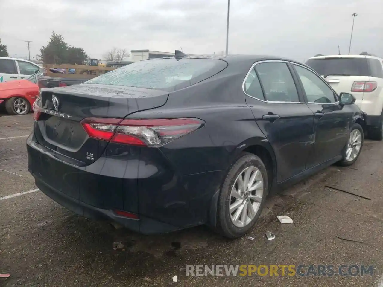 4 Photograph of a damaged car 4T1C11BK6MU032363 TOYOTA CAMRY 2021