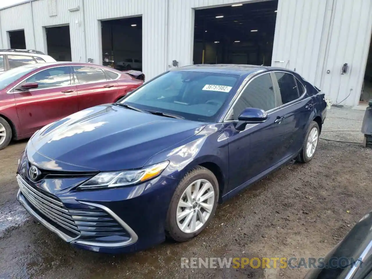 2 Photograph of a damaged car 4T1C11BK7MU034347 TOYOTA CAMRY 2021