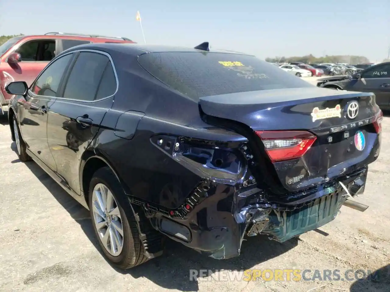 3 Photograph of a damaged car 4T1C11BK7MU034347 TOYOTA CAMRY 2021