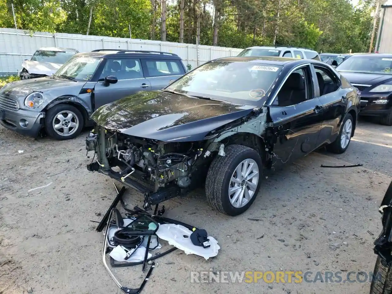 2 Photograph of a damaged car 4T1C11BK7MU040438 TOYOTA CAMRY 2021