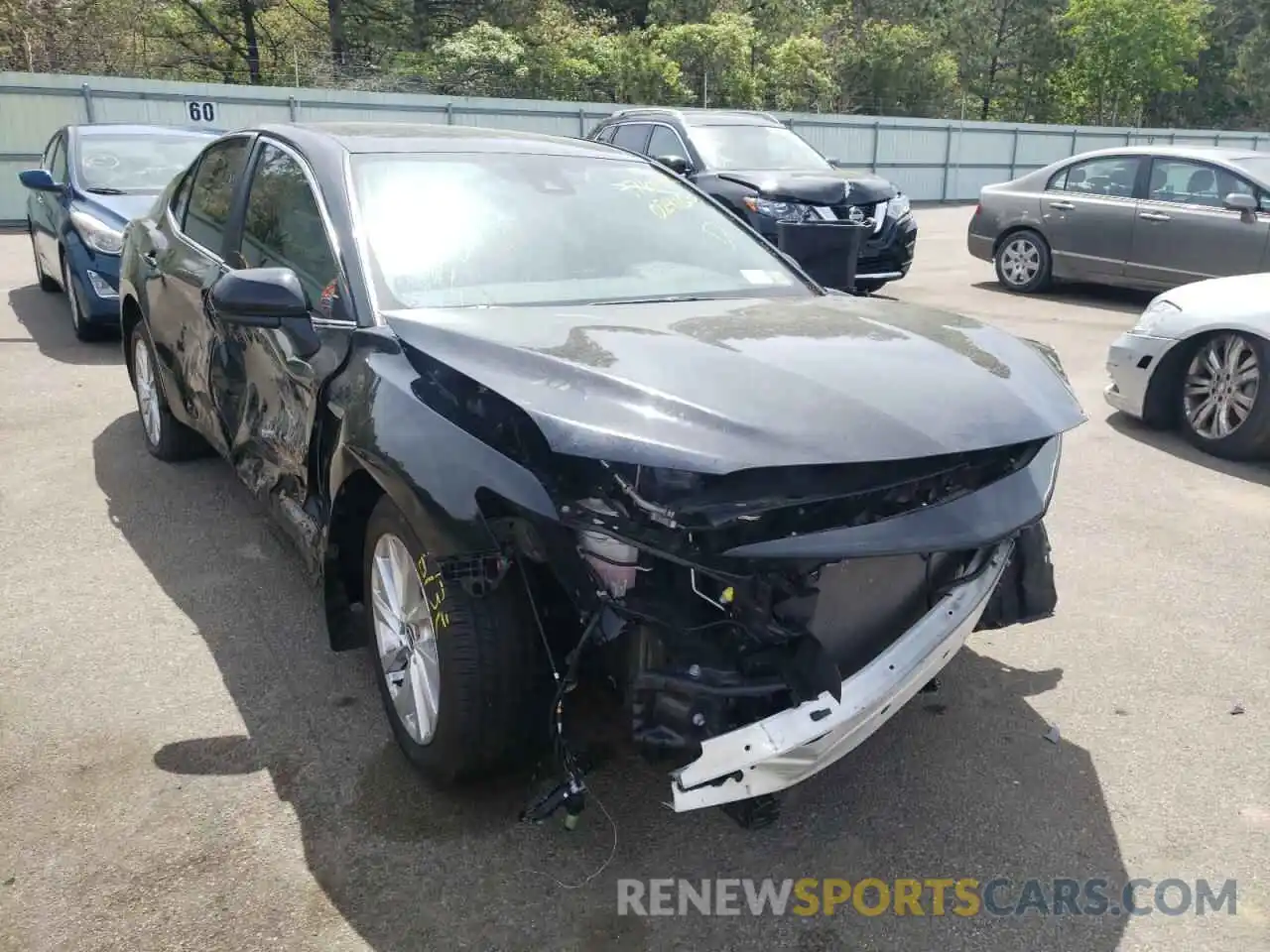 1 Photograph of a damaged car 4T1C11BK8MU024166 TOYOTA CAMRY 2021