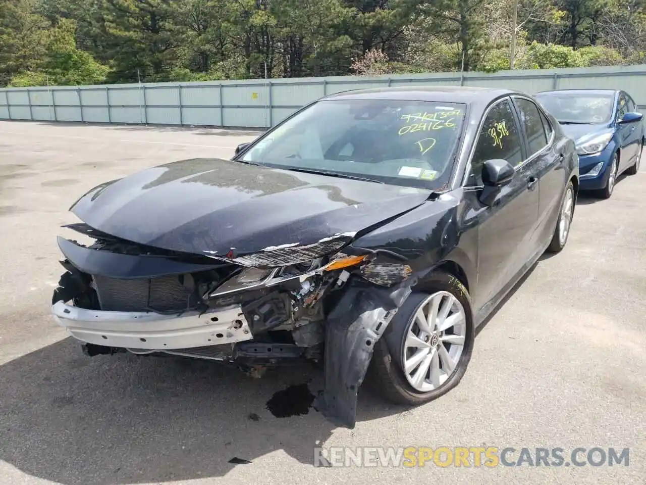 2 Photograph of a damaged car 4T1C11BK8MU024166 TOYOTA CAMRY 2021