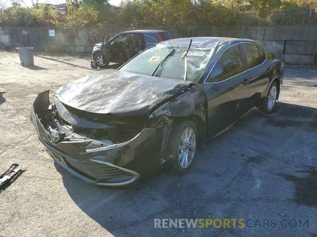 2 Photograph of a damaged car 4T1C11BK8MU026709 TOYOTA CAMRY 2021