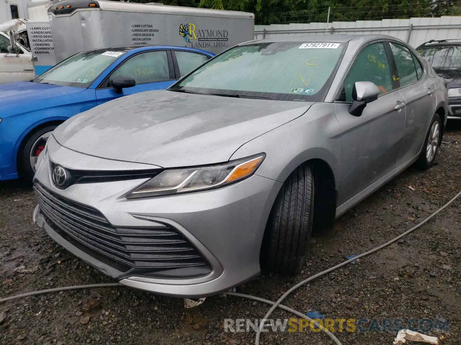 2 Photograph of a damaged car 4T1C11BK8MU031036 TOYOTA CAMRY 2021