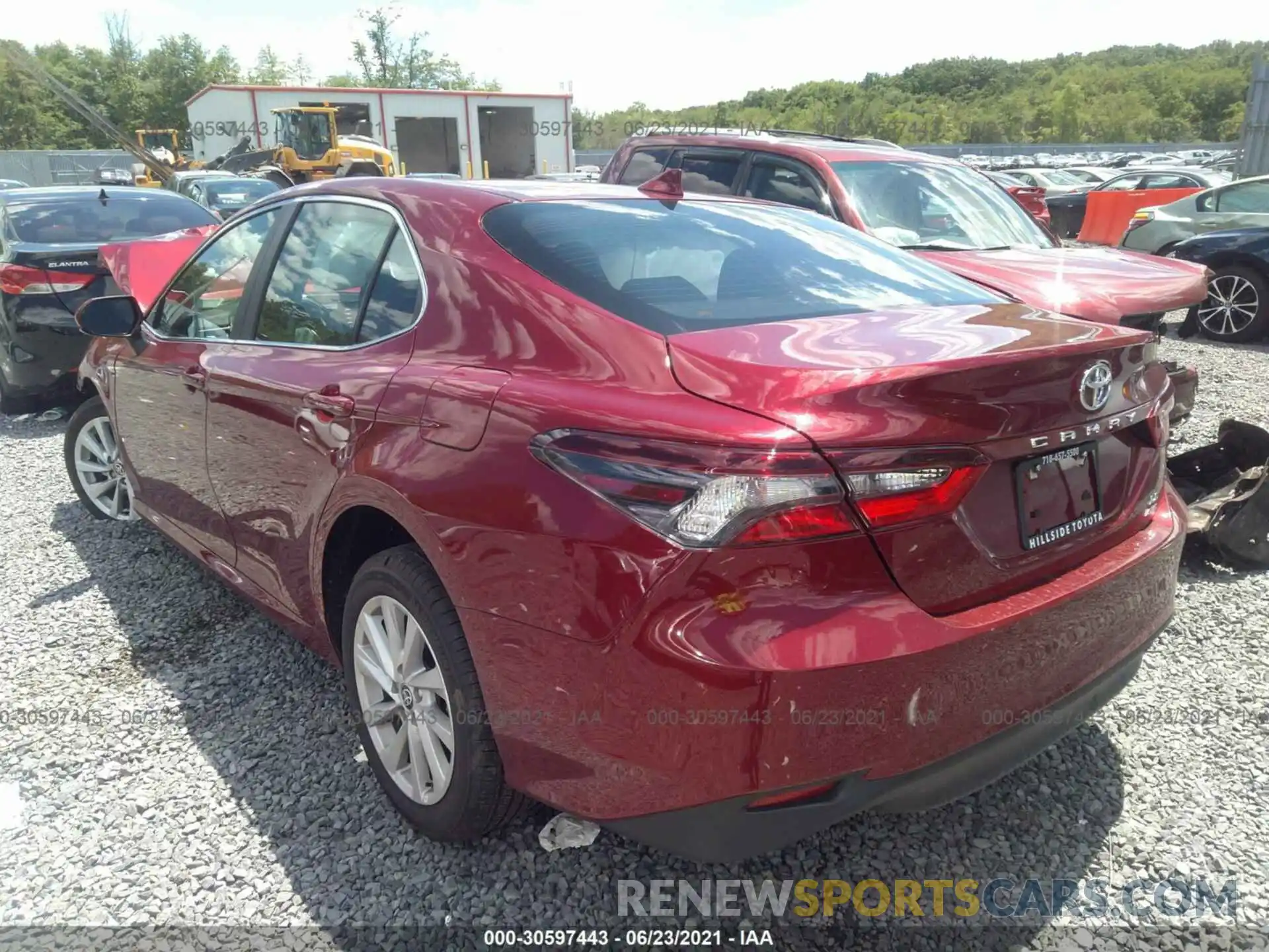 3 Photograph of a damaged car 4T1C11BK8MU035670 TOYOTA CAMRY 2021