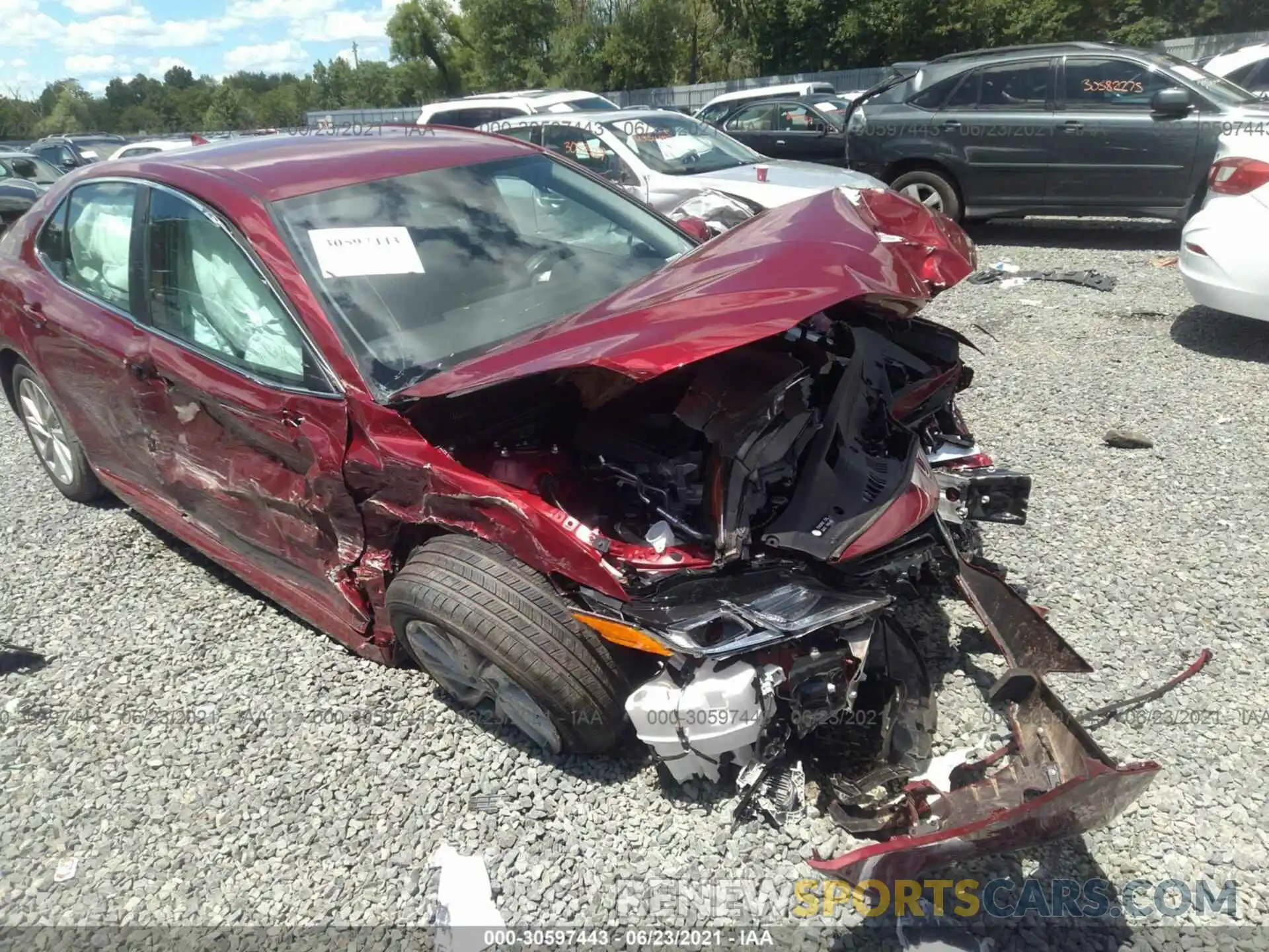 6 Photograph of a damaged car 4T1C11BK8MU035670 TOYOTA CAMRY 2021