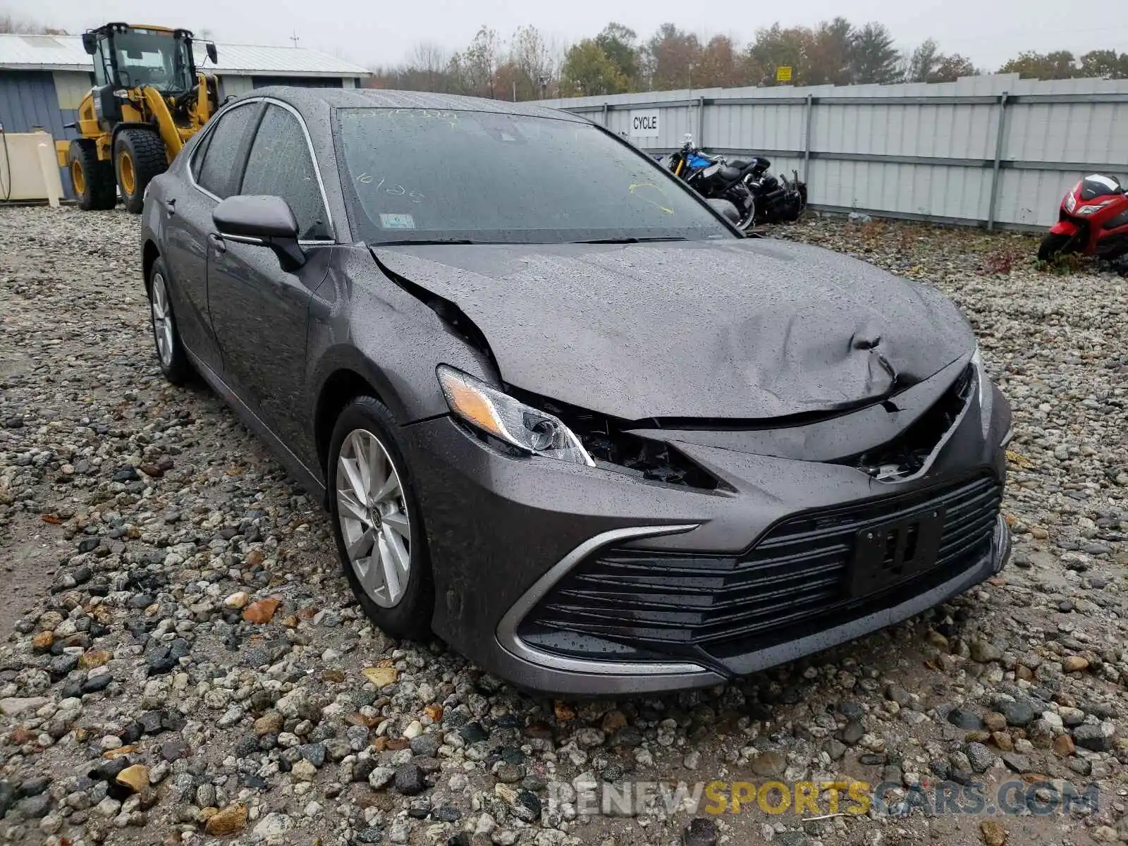 1 Photograph of a damaged car 4T1C11BK8MU036298 TOYOTA CAMRY 2021