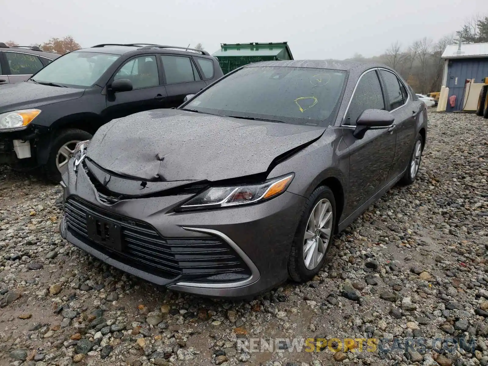 2 Photograph of a damaged car 4T1C11BK8MU036298 TOYOTA CAMRY 2021