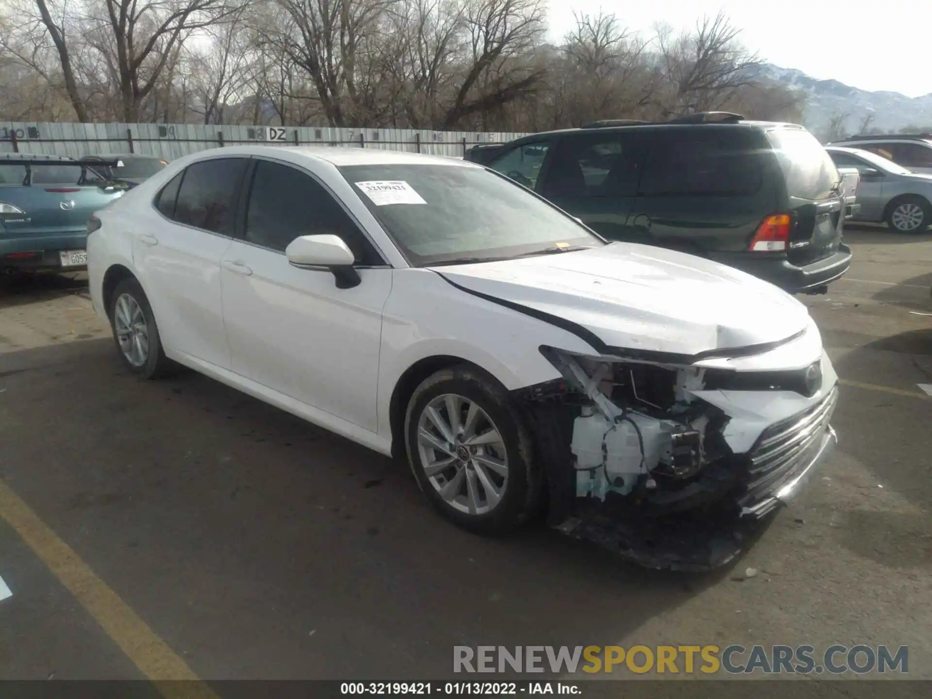 1 Photograph of a damaged car 4T1C11BK8MU037421 TOYOTA CAMRY 2021