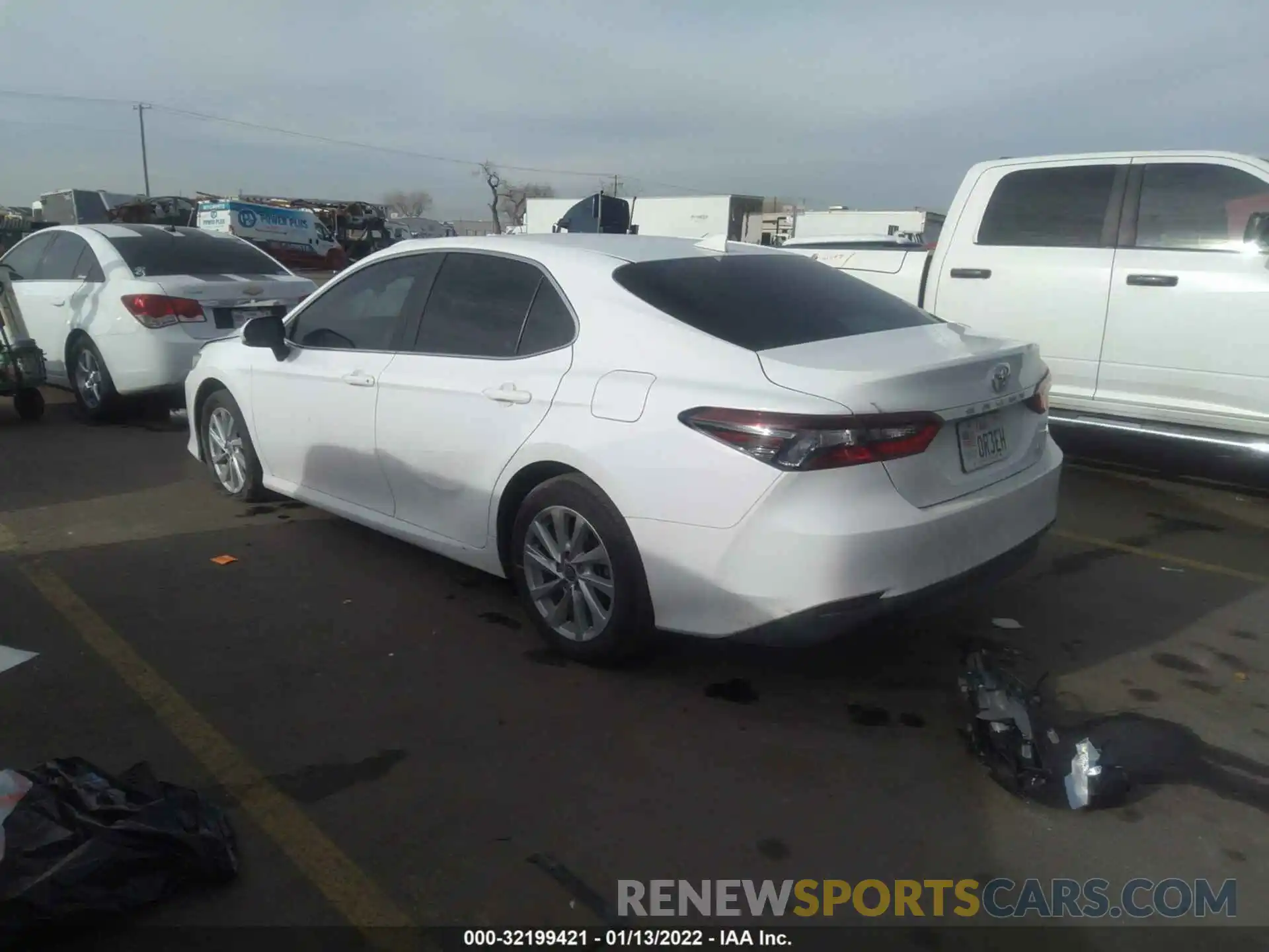 3 Photograph of a damaged car 4T1C11BK8MU037421 TOYOTA CAMRY 2021