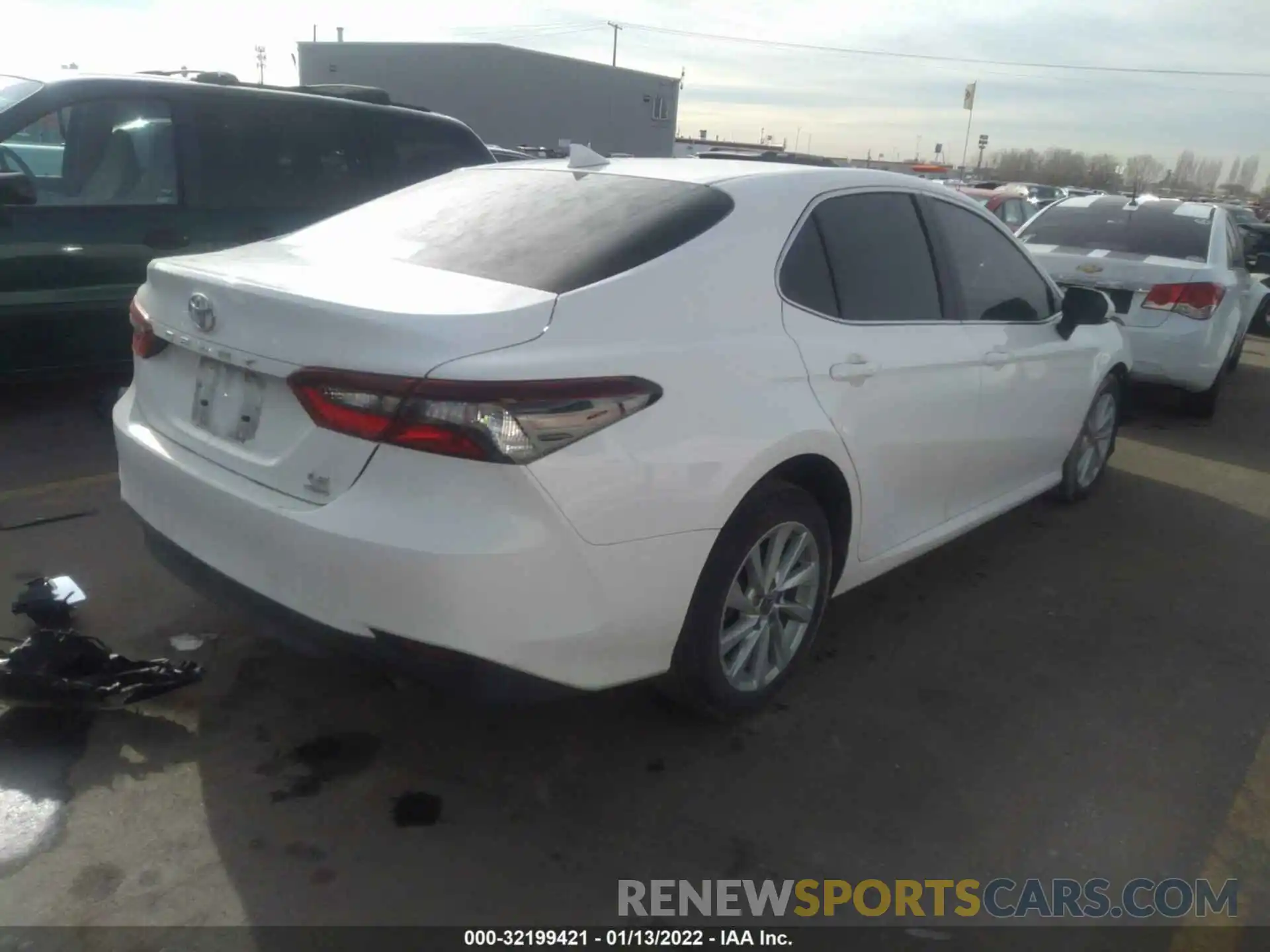 4 Photograph of a damaged car 4T1C11BK8MU037421 TOYOTA CAMRY 2021