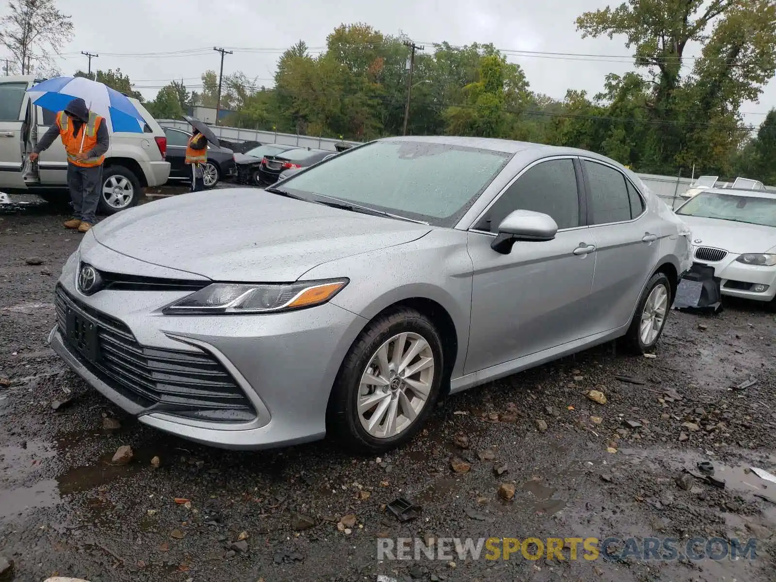 2 Photograph of a damaged car 4T1C11BK8MU044529 TOYOTA CAMRY 2021