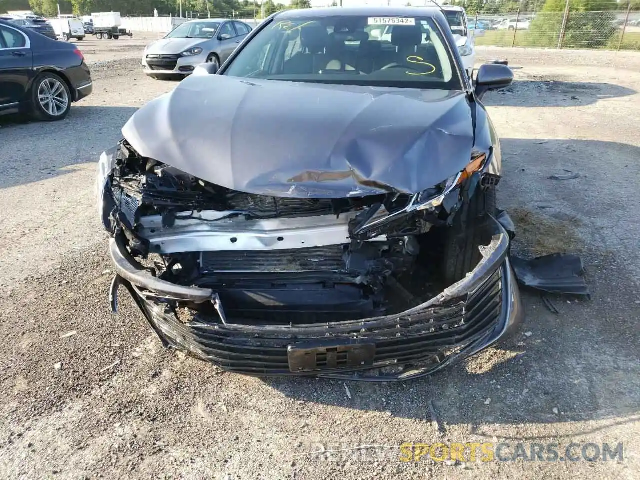 9 Photograph of a damaged car 4T1C11BK9MU020000 TOYOTA CAMRY 2021