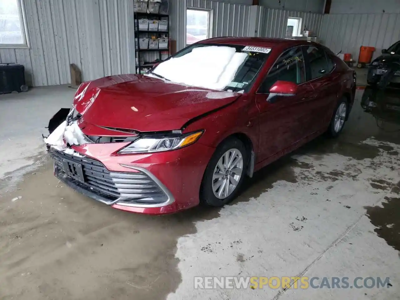 2 Photograph of a damaged car 4T1C11BK9MU027416 TOYOTA CAMRY 2021