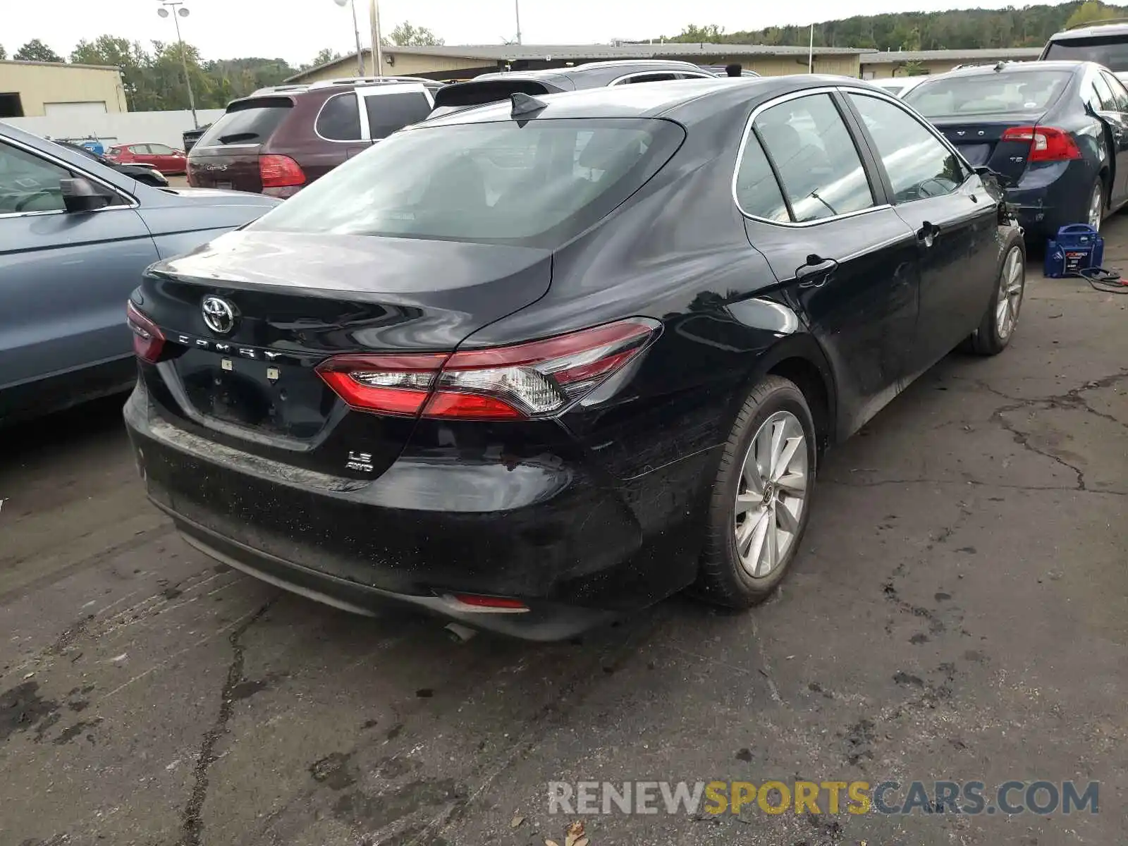 4 Photograph of a damaged car 4T1C11BK9MU029506 TOYOTA CAMRY 2021