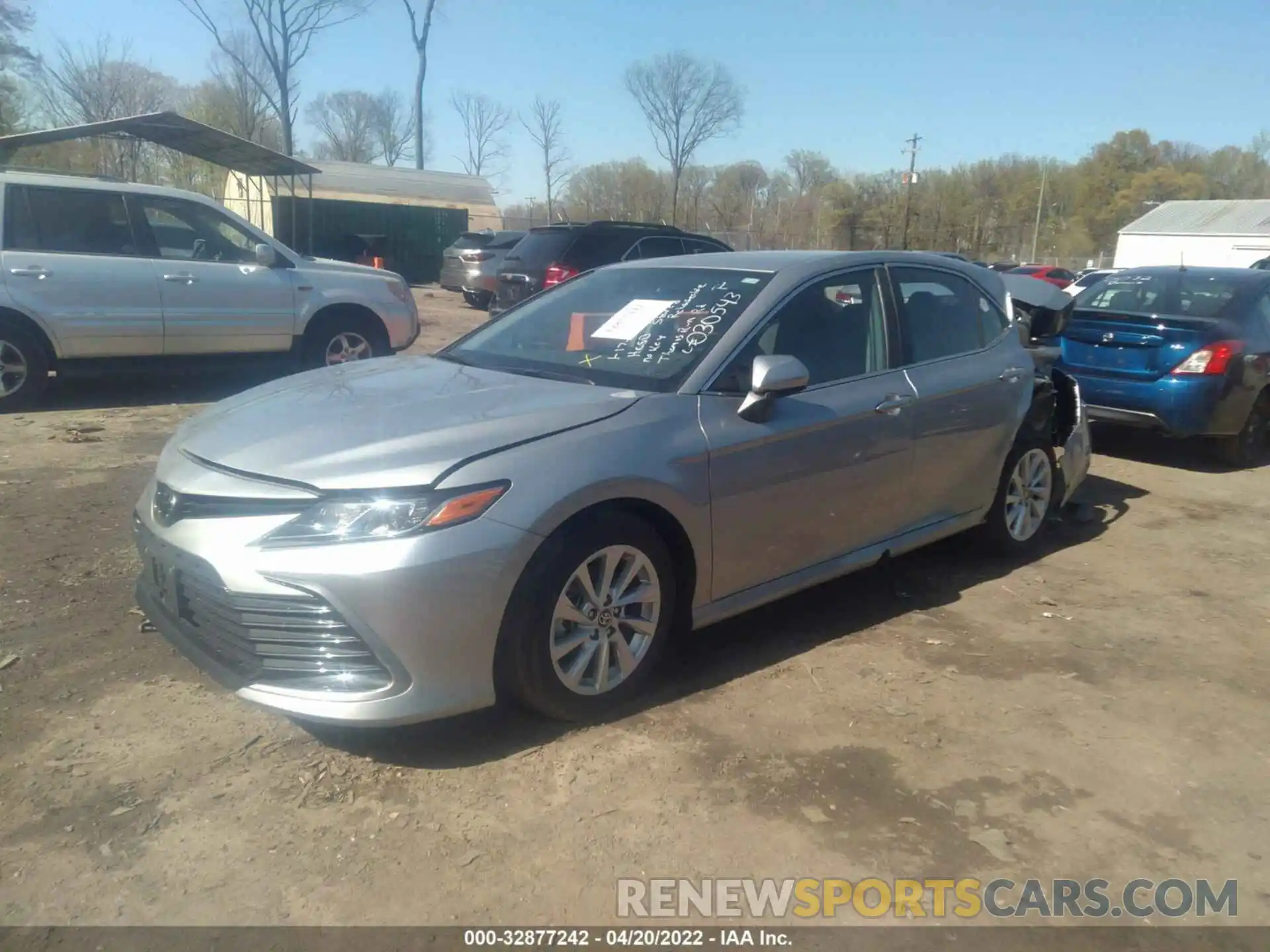 2 Photograph of a damaged car 4T1C11BK9MU030543 TOYOTA CAMRY 2021