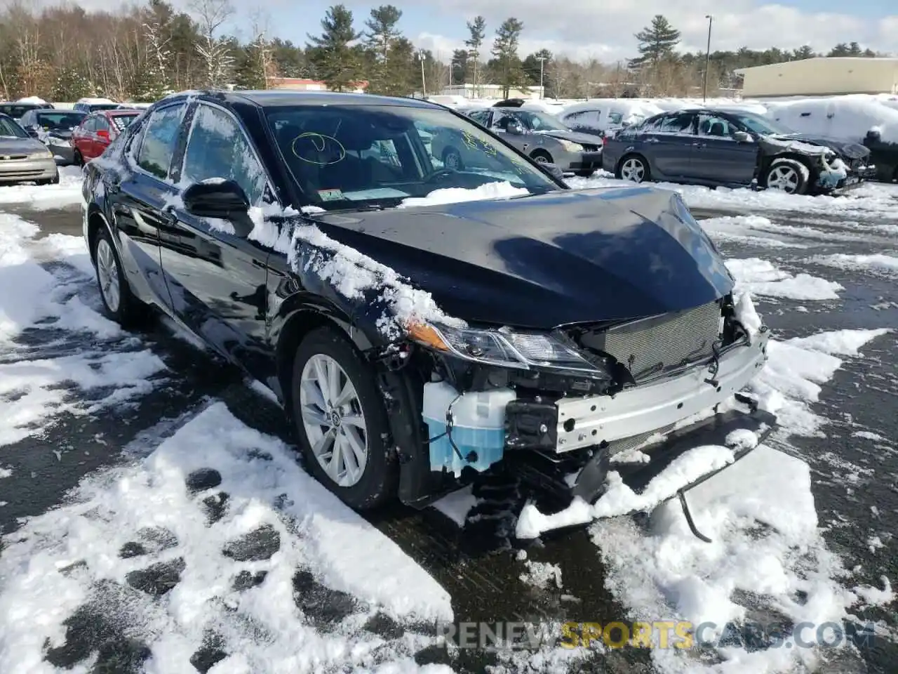 1 Photograph of a damaged car 4T1C11BK9MU042322 TOYOTA CAMRY 2021