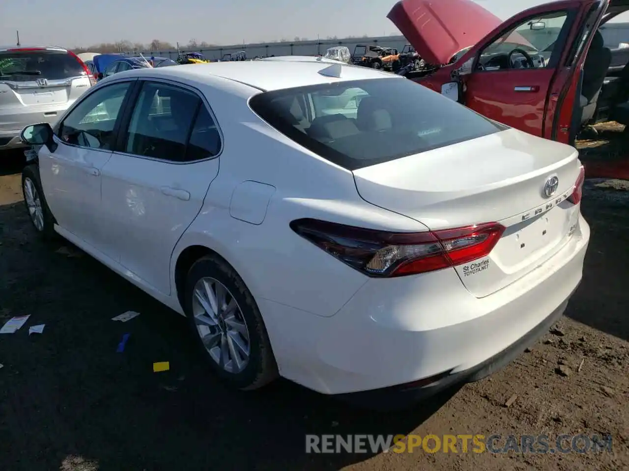 3 Photograph of a damaged car 4T1C11BKXMU027053 TOYOTA CAMRY 2021