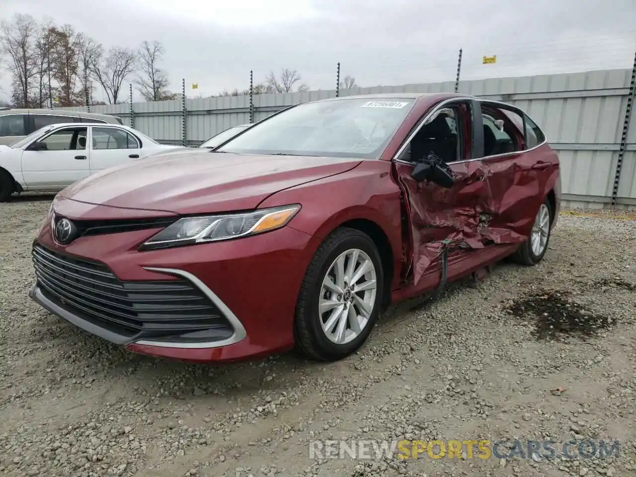 2 Photograph of a damaged car 4T1C11BKXMU027361 TOYOTA CAMRY 2021