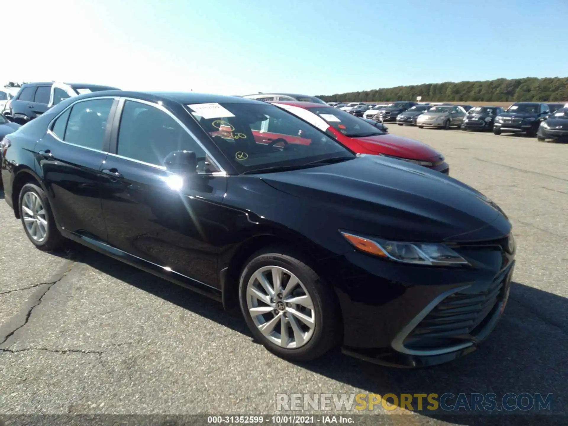 1 Photograph of a damaged car 4T1C11BKXMU029756 TOYOTA CAMRY 2021