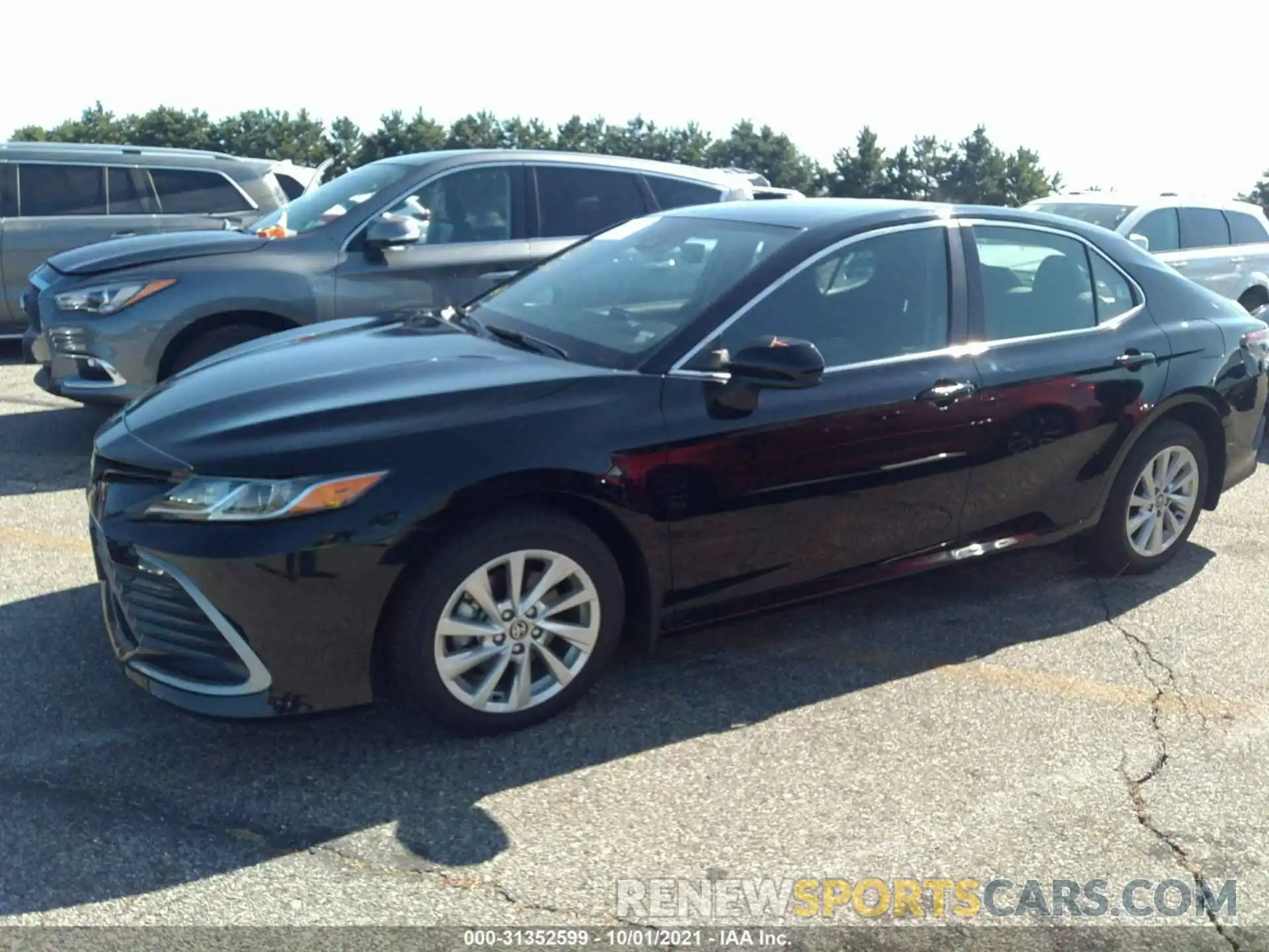 2 Photograph of a damaged car 4T1C11BKXMU029756 TOYOTA CAMRY 2021