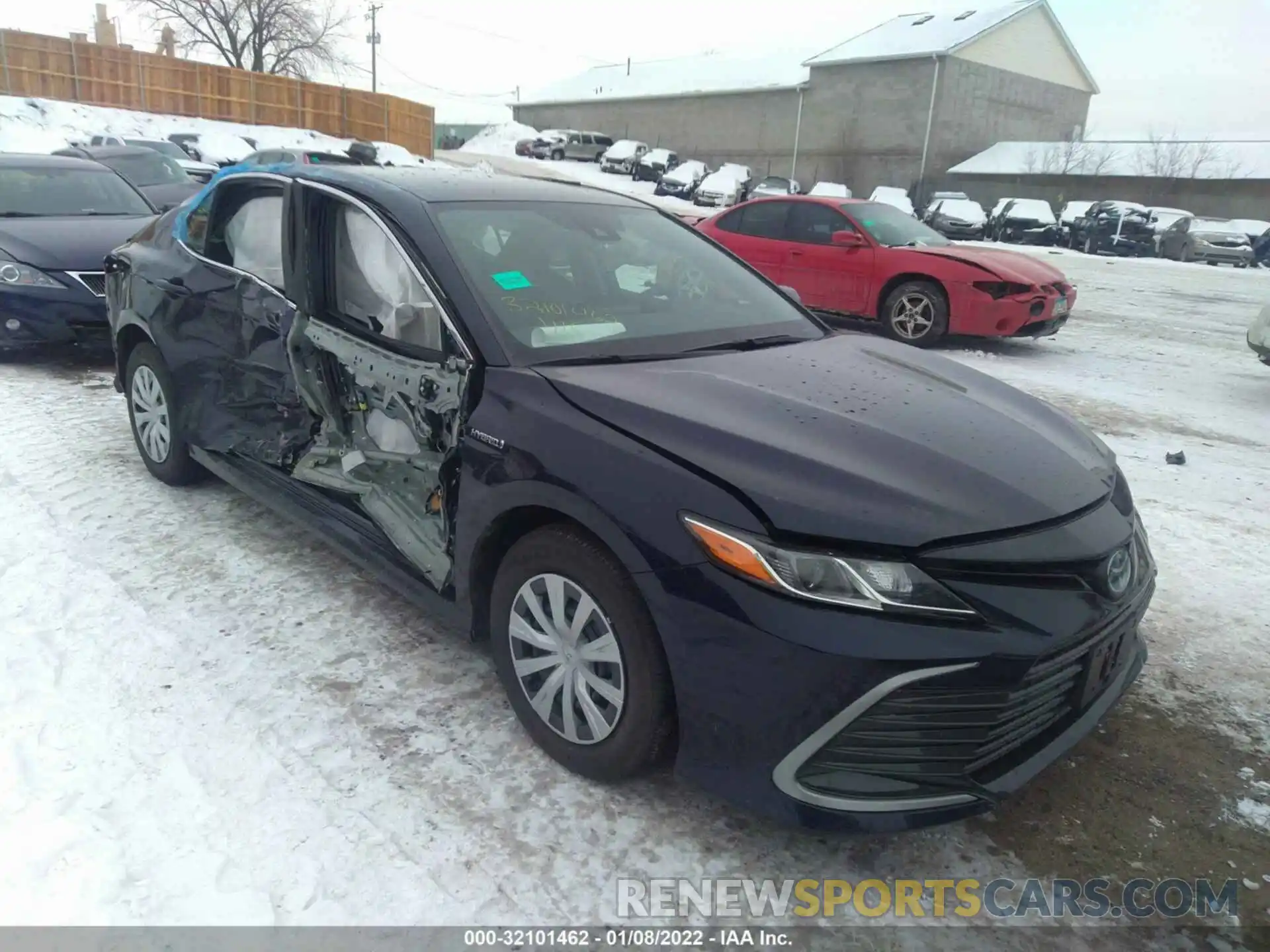 6 Photograph of a damaged car 4T1C31AK0MU031141 TOYOTA CAMRY 2021