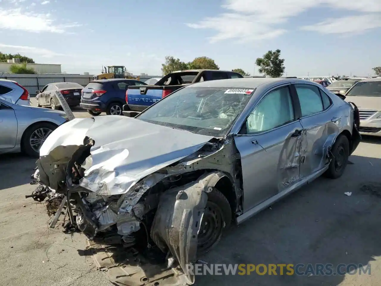 2 Photograph of a damaged car 4T1C31AK0MU547192 TOYOTA CAMRY 2021