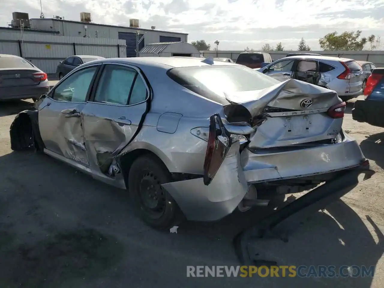 3 Photograph of a damaged car 4T1C31AK0MU547192 TOYOTA CAMRY 2021