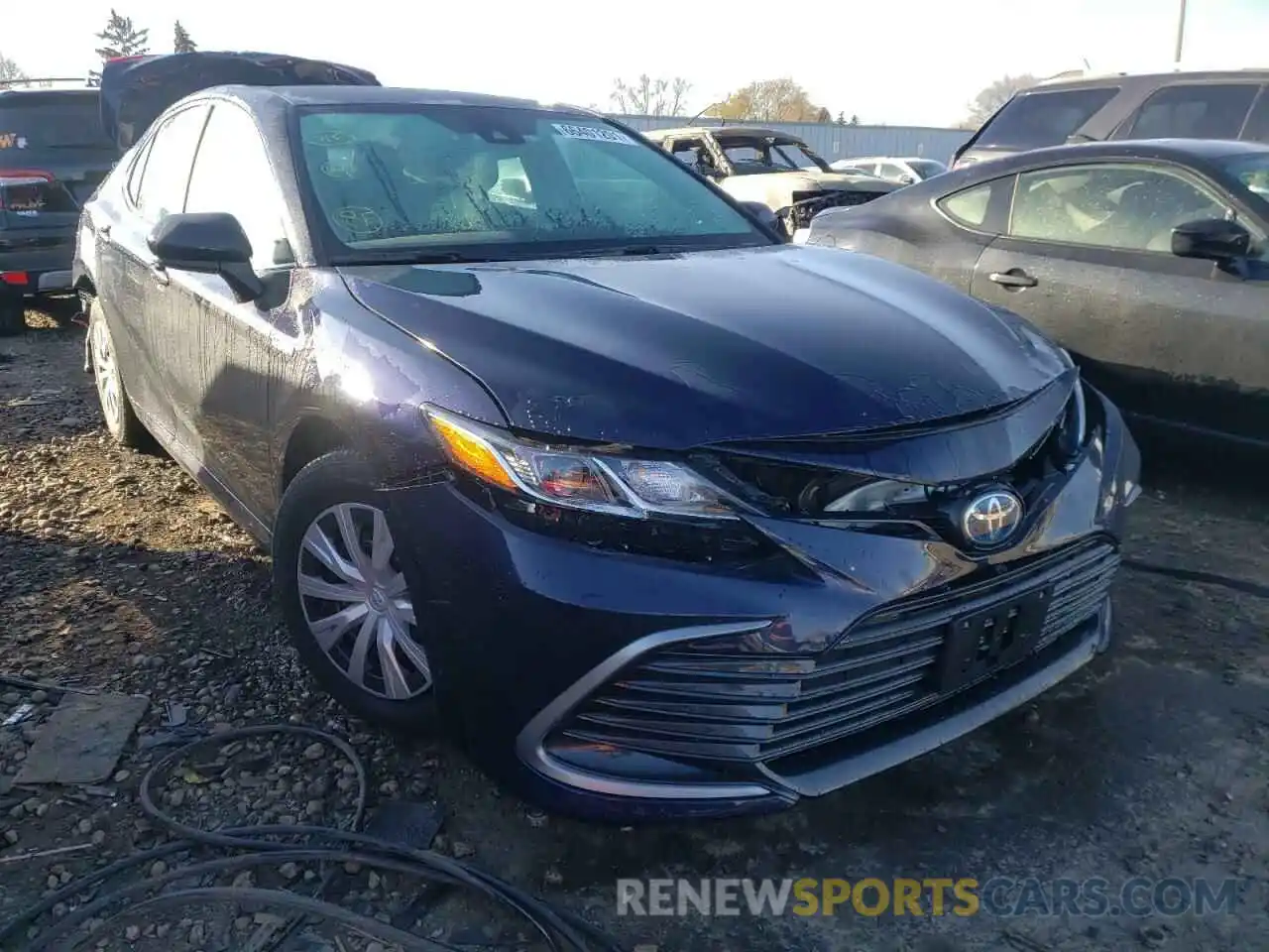 1 Photograph of a damaged car 4T1C31AK0MU560265 TOYOTA CAMRY 2021