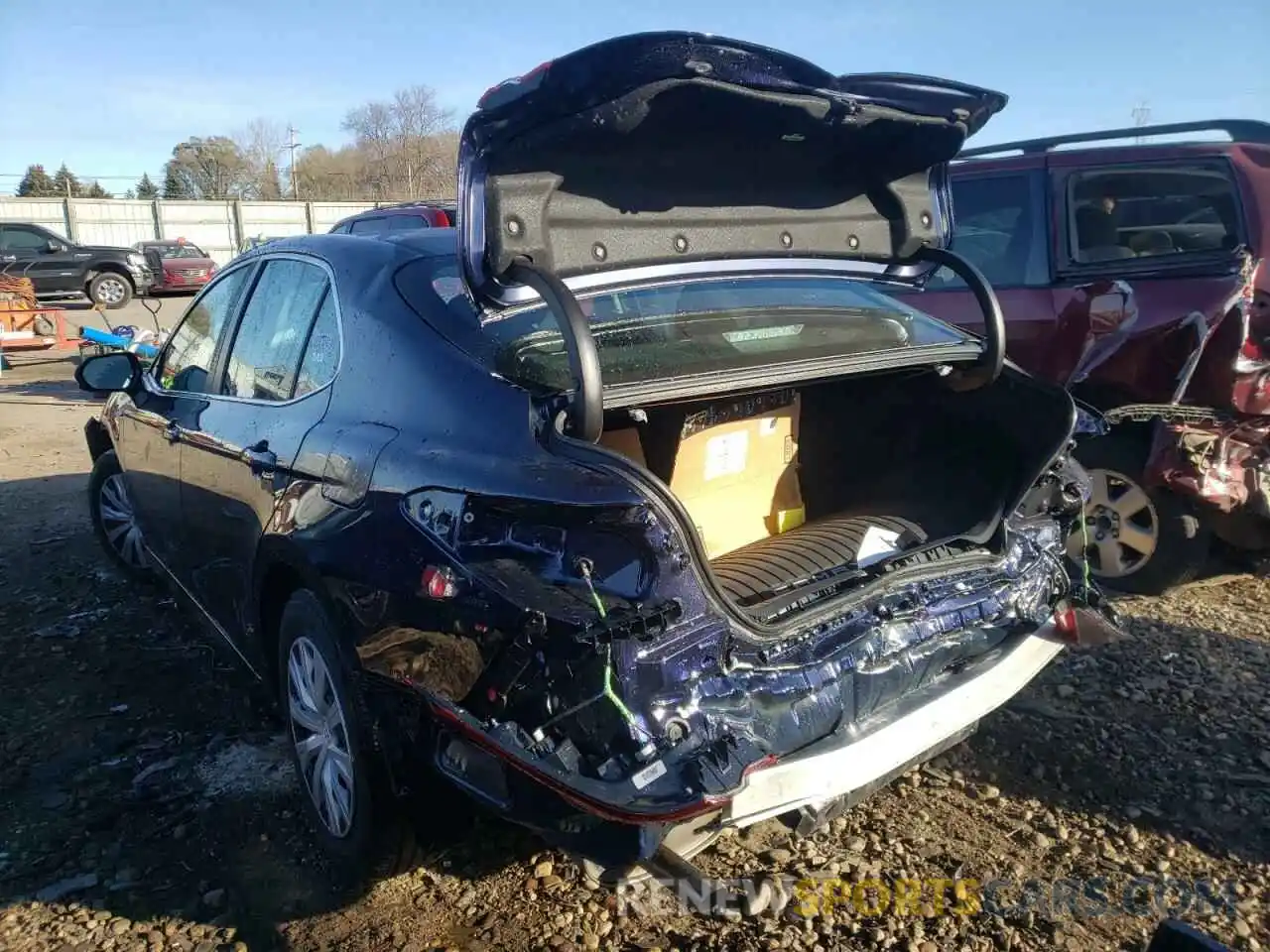 3 Photograph of a damaged car 4T1C31AK0MU560265 TOYOTA CAMRY 2021