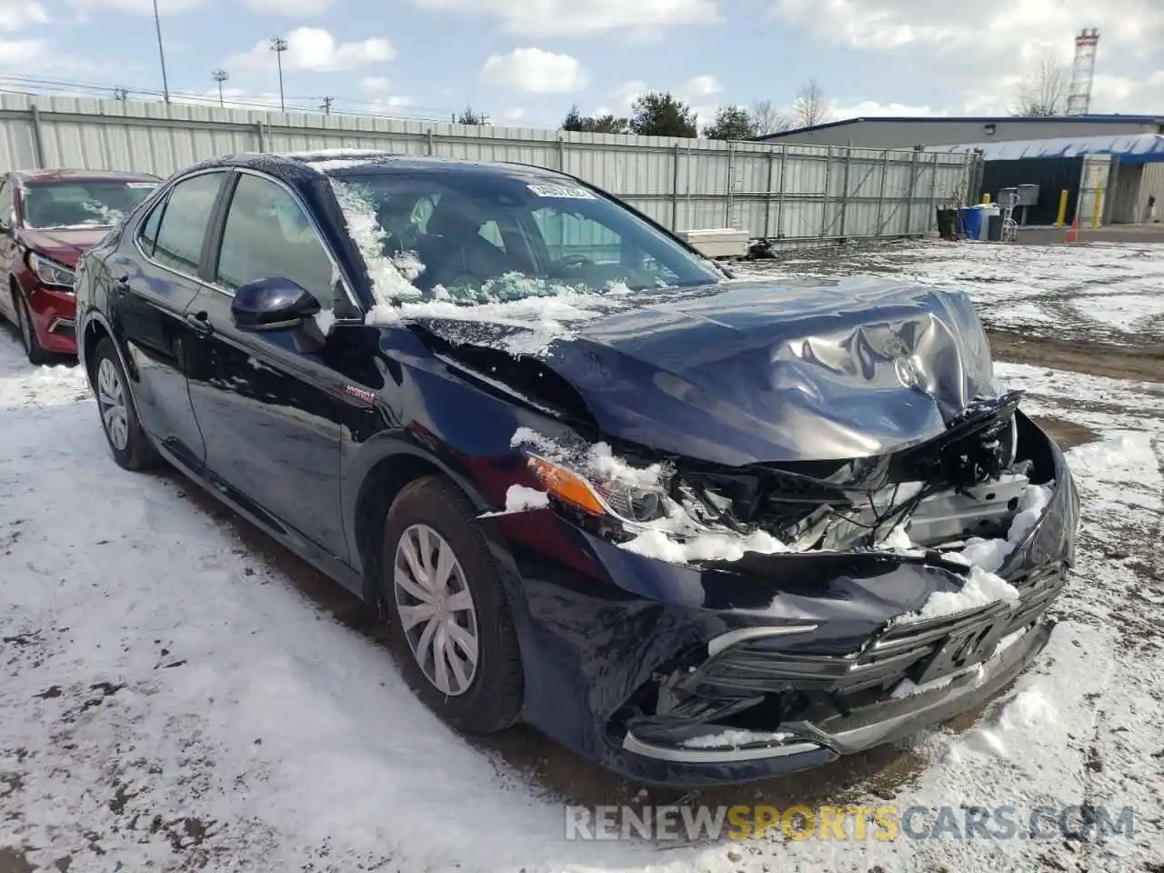 1 Photograph of a damaged car 4T1C31AK0MU561741 TOYOTA CAMRY 2021