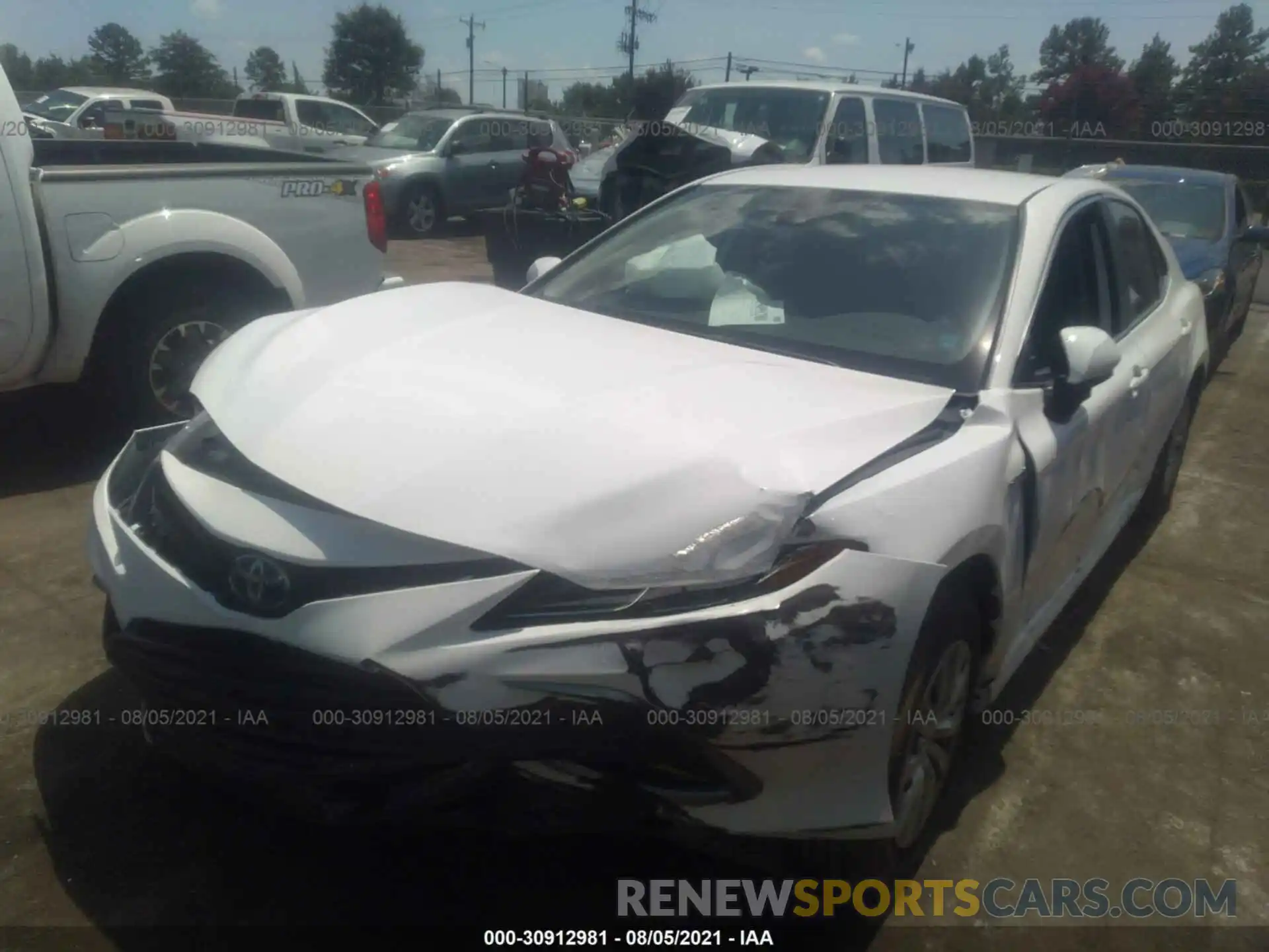 6 Photograph of a damaged car 4T1C31AK0MU563618 TOYOTA CAMRY 2021