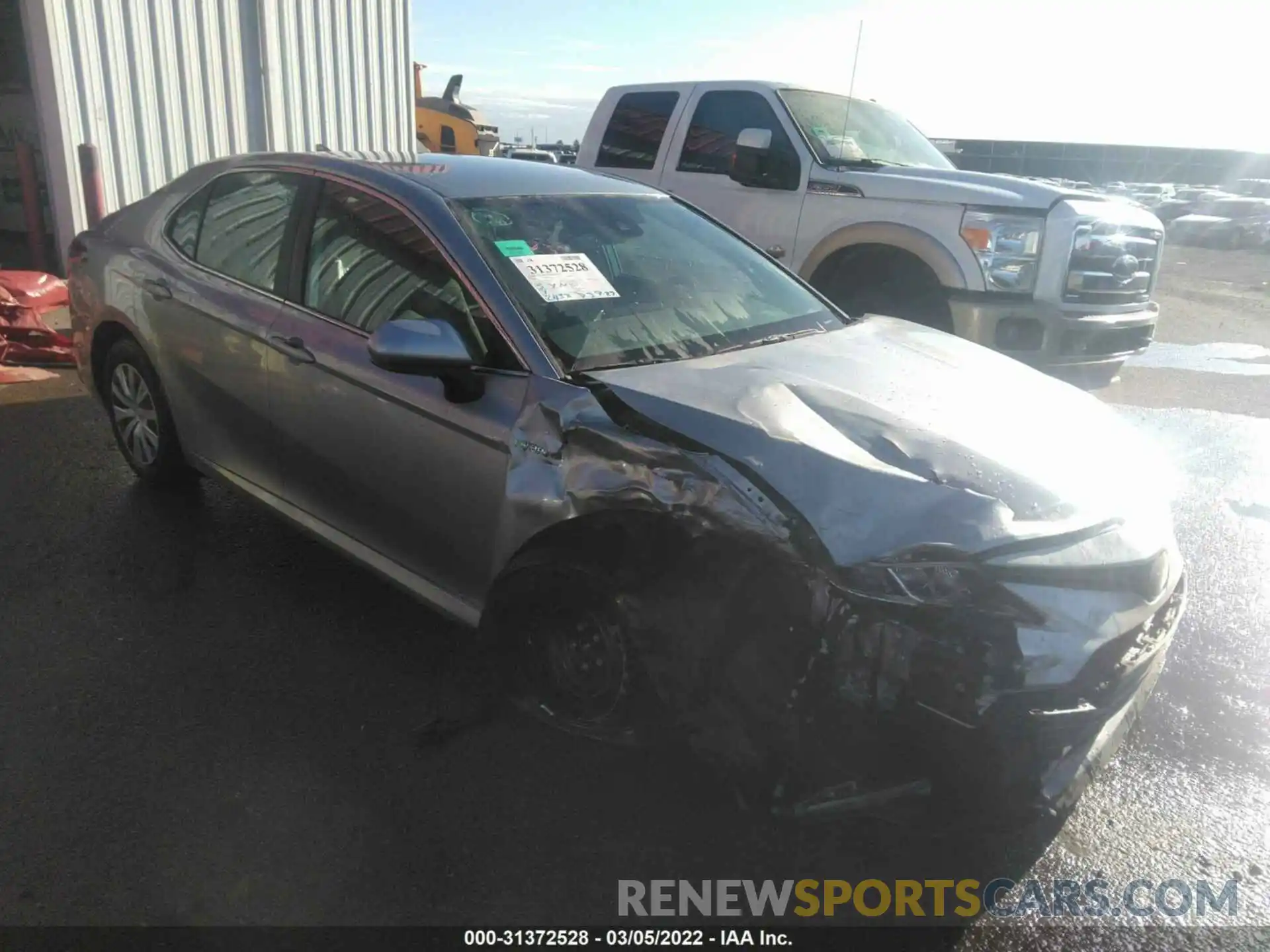 1 Photograph of a damaged car 4T1C31AK0MU564297 TOYOTA CAMRY 2021