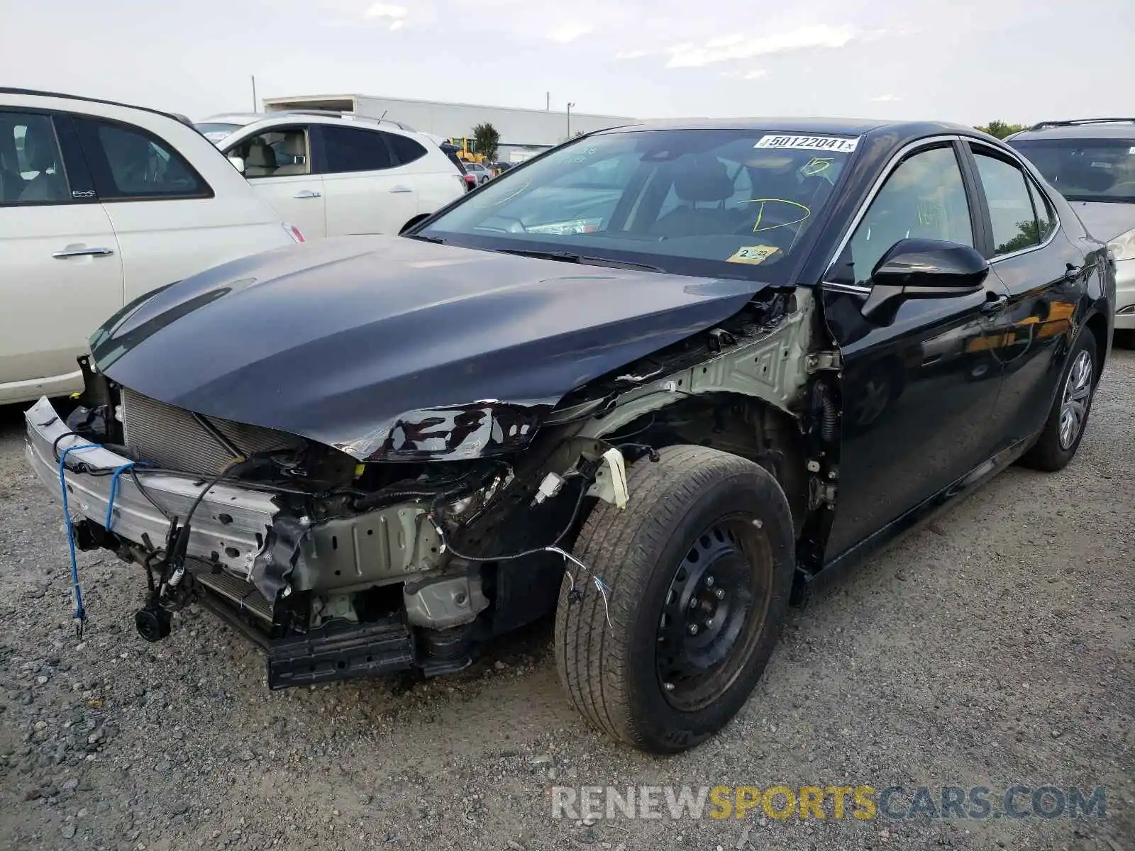 2 Photograph of a damaged car 4T1C31AK1MU023579 TOYOTA CAMRY 2021