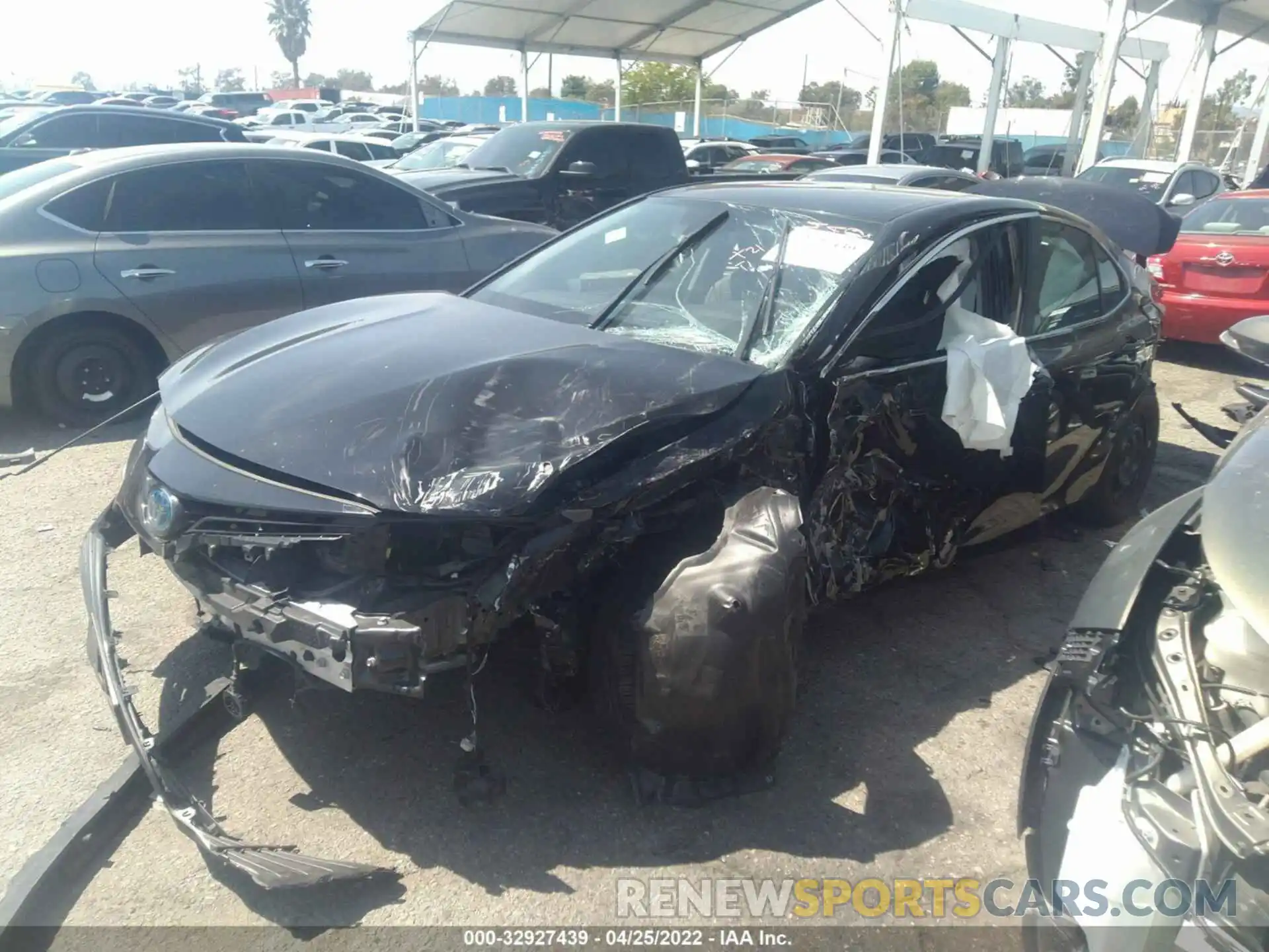 2 Photograph of a damaged car 4T1C31AK1MU028345 TOYOTA CAMRY 2021