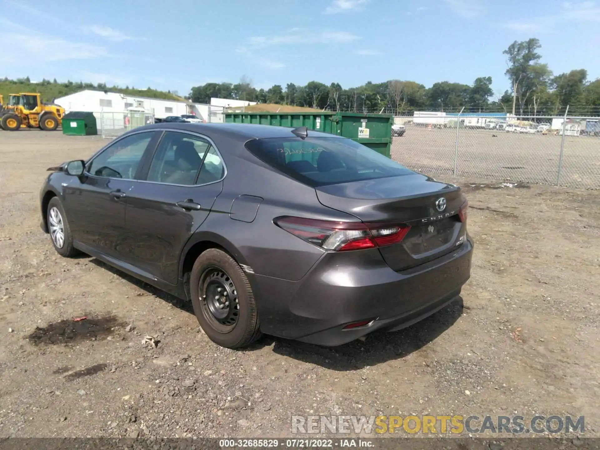 3 Photograph of a damaged car 4T1C31AK1MU030256 TOYOTA CAMRY 2021