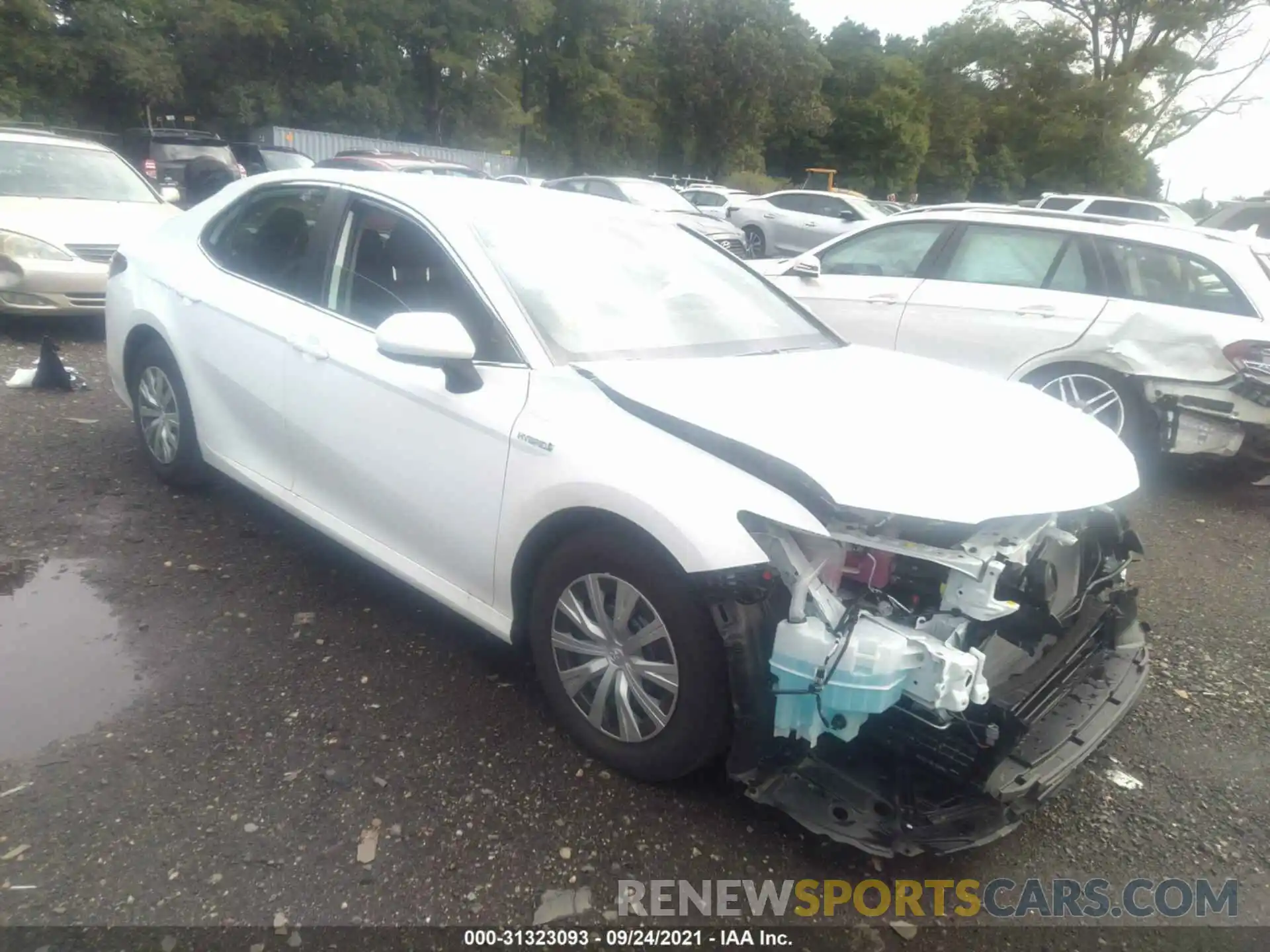 1 Photograph of a damaged car 4T1C31AK1MU030614 TOYOTA CAMRY 2021