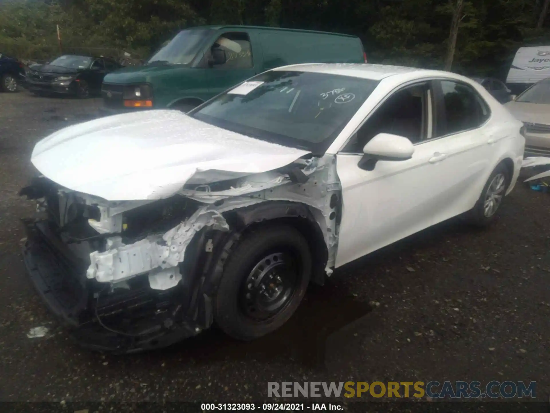 2 Photograph of a damaged car 4T1C31AK1MU030614 TOYOTA CAMRY 2021